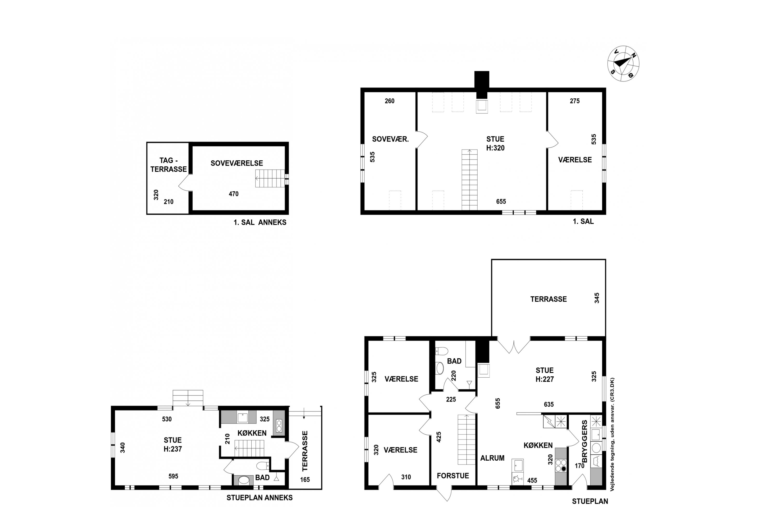 Plantegninger billede af Nødebovej 17, Nødebo, 3480 Fredensborg