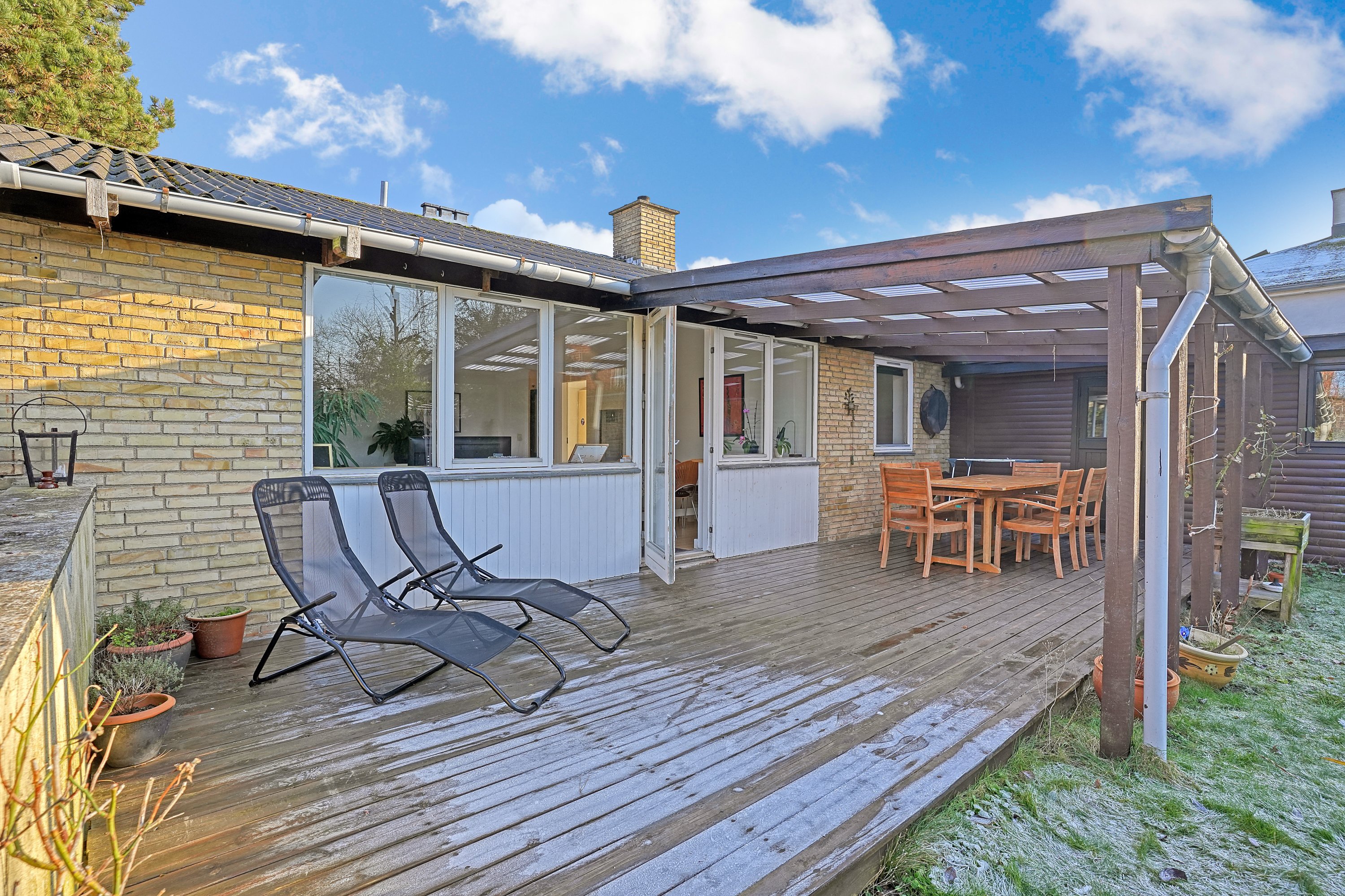 Fremhævet terrasse billede i fuldskærmstilstand. Billede af Englodden 22, 2500 Valby