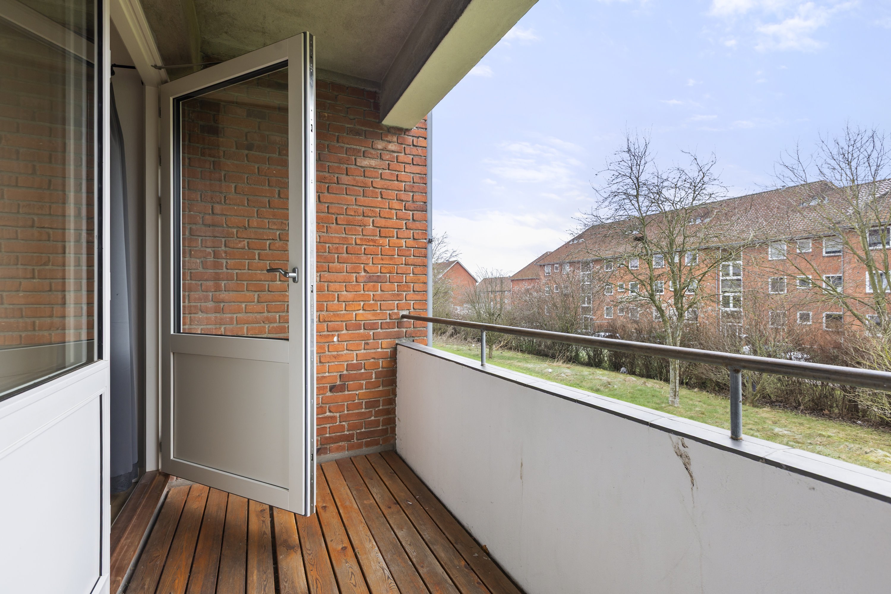 Fremhævet altan billede i fuldskærmstilstand. Billede af Vilhelm Andersensvej 10, st.. th., 4100 Ringsted