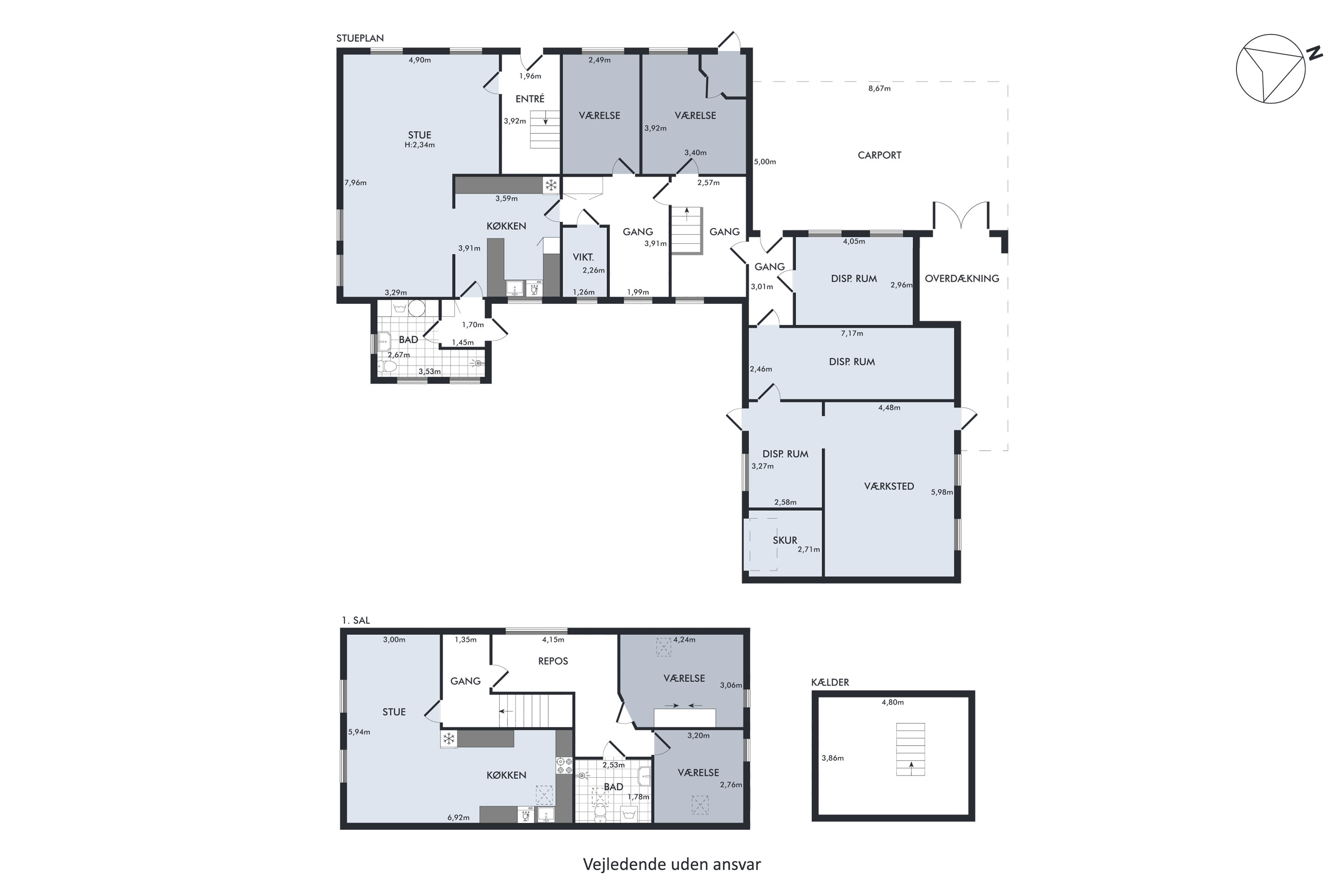 Plantegninger billede af Flensborg Landevej 17, Søgaard, 6200 Aabenraa