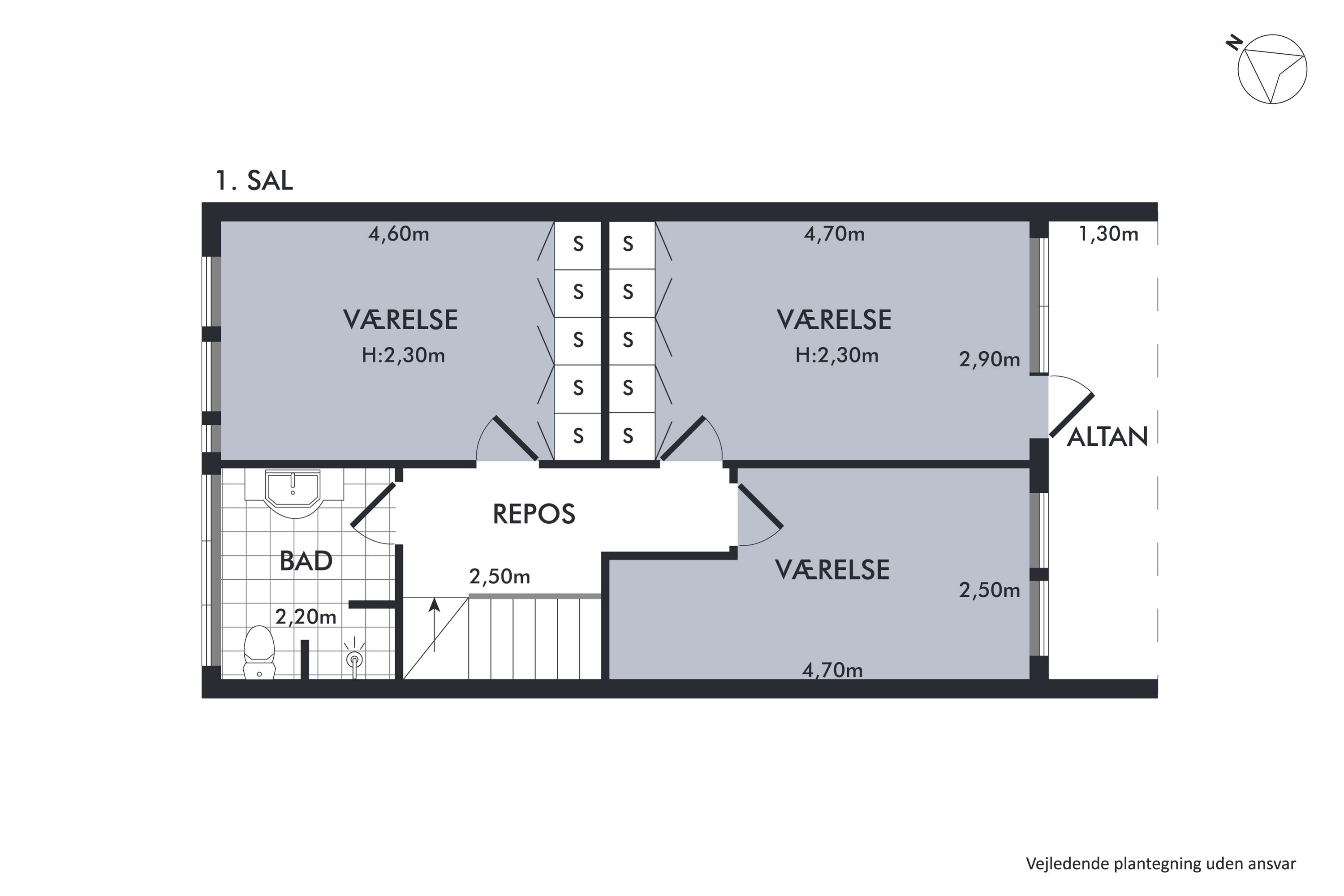 Plantegninger billede af Jægerhusene 11, 2620 Albertslund