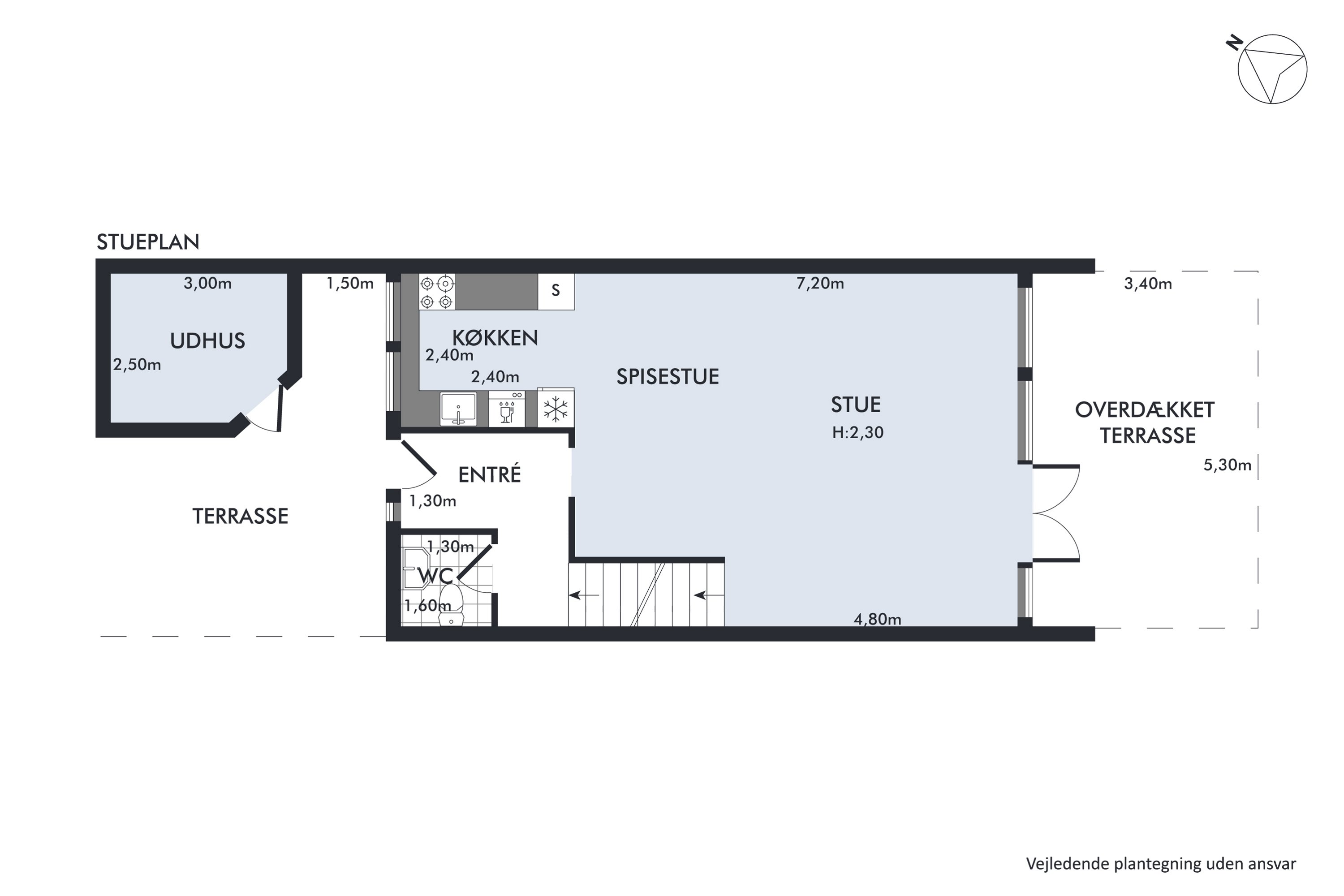 Plantegninger billede af Jægerhusene 11, 2620 Albertslund