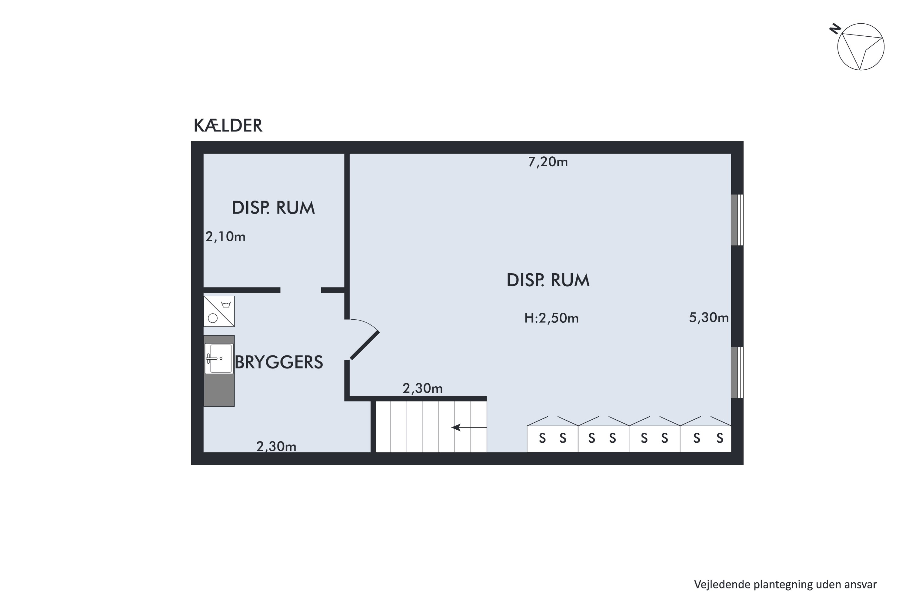 Plantegninger billede af Jægerhusene 11, 2620 Albertslund