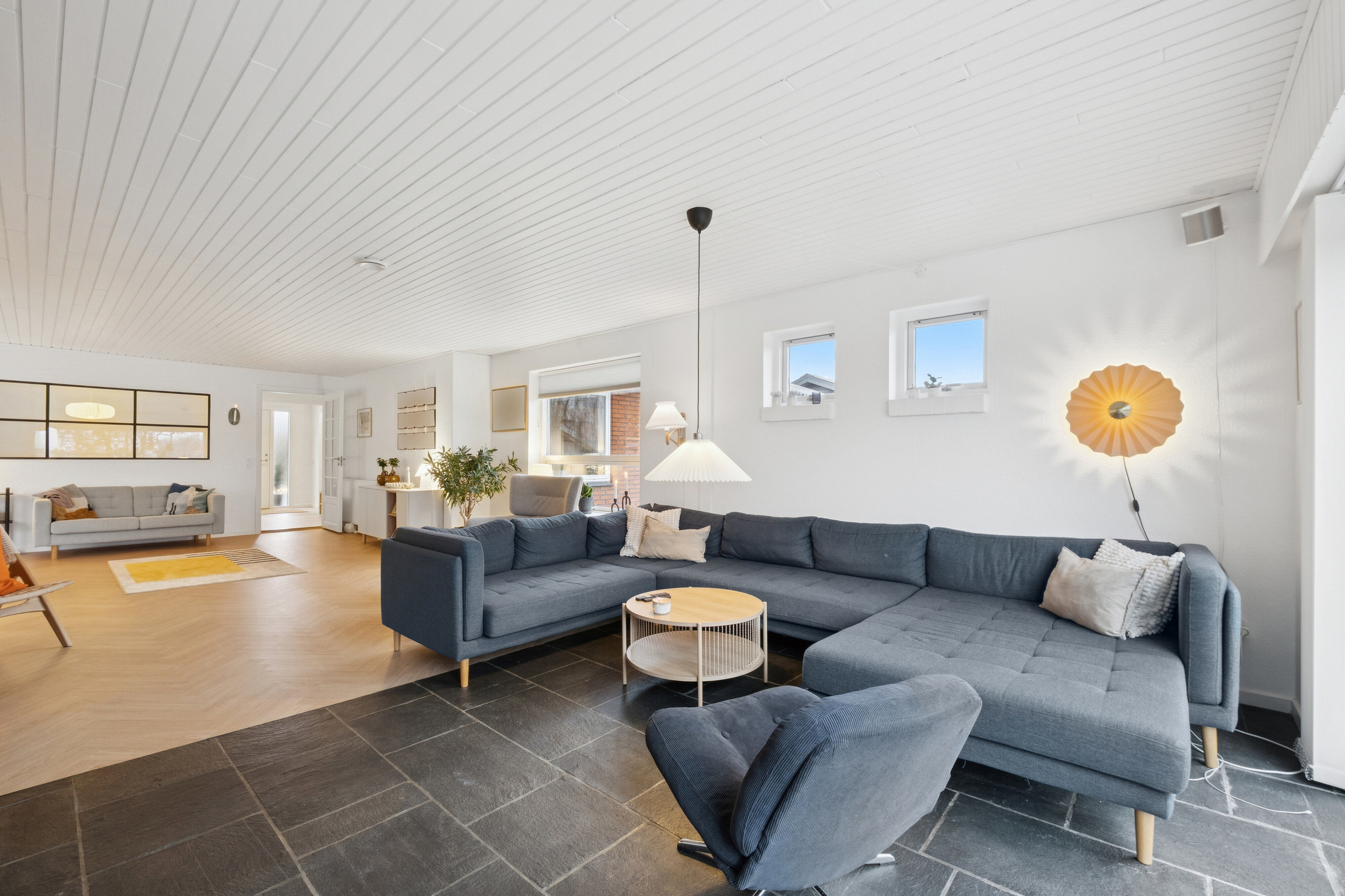 Fremhævet stue billede i fuldskærmstilstand. Billede af Platanvej 58, 7700 Thisted