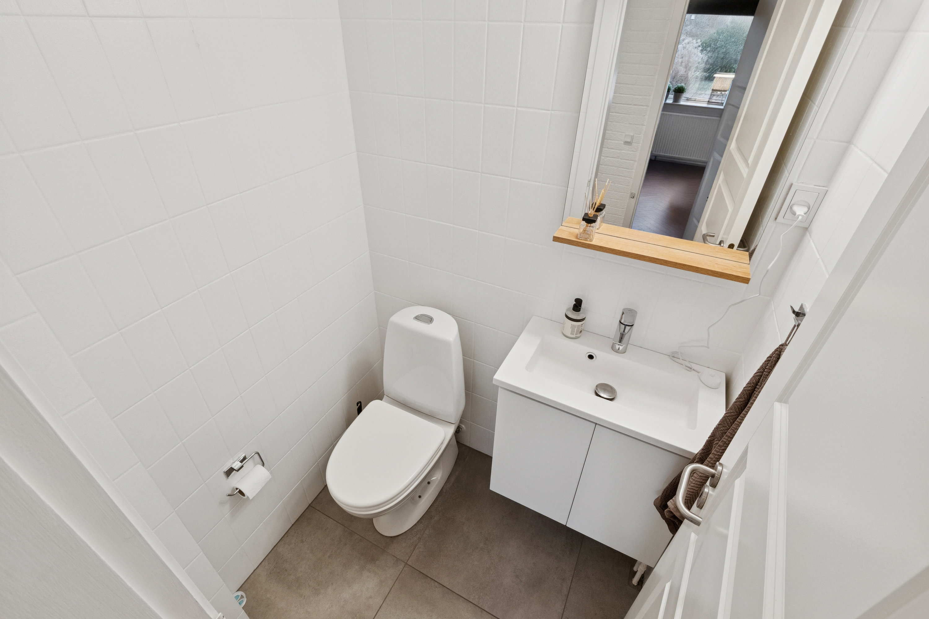 Fremhævet badeværelse billede i fuldskærmstilstand. Billede af Platanvej 58, 7700 Thisted