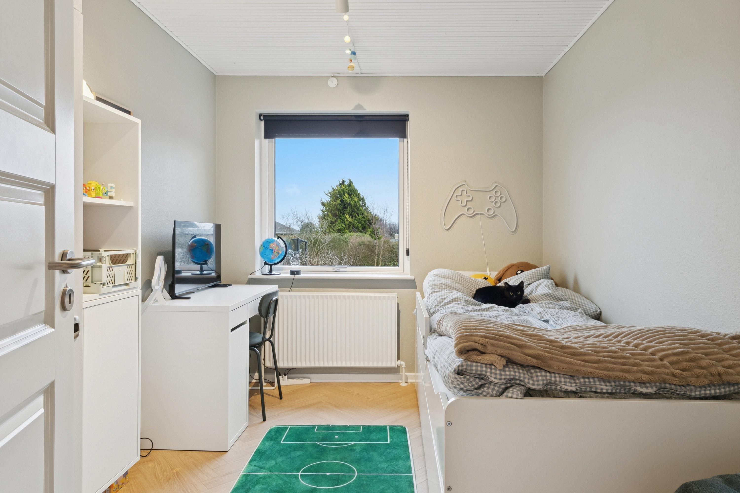 Fremhævet soveværelse billede i fuldskærmstilstand. Billede af Platanvej 58, 7700 Thisted