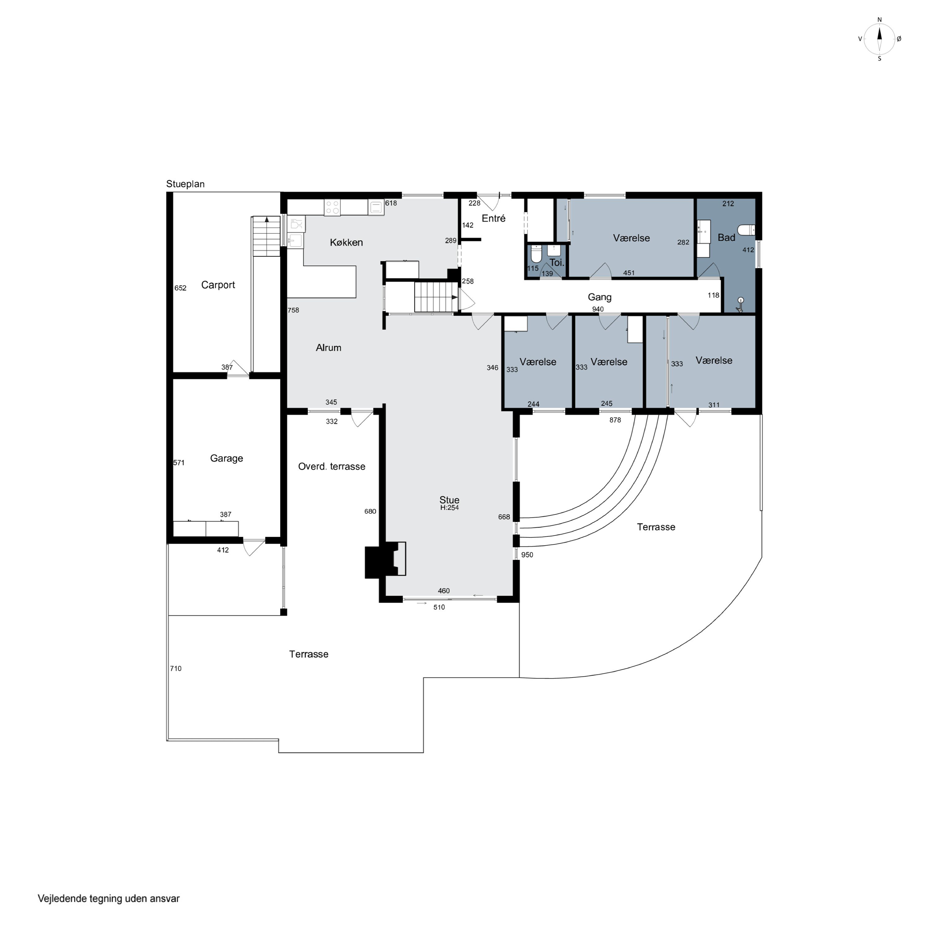 Plantegninger billede af Platanvej 58, 7700 Thisted