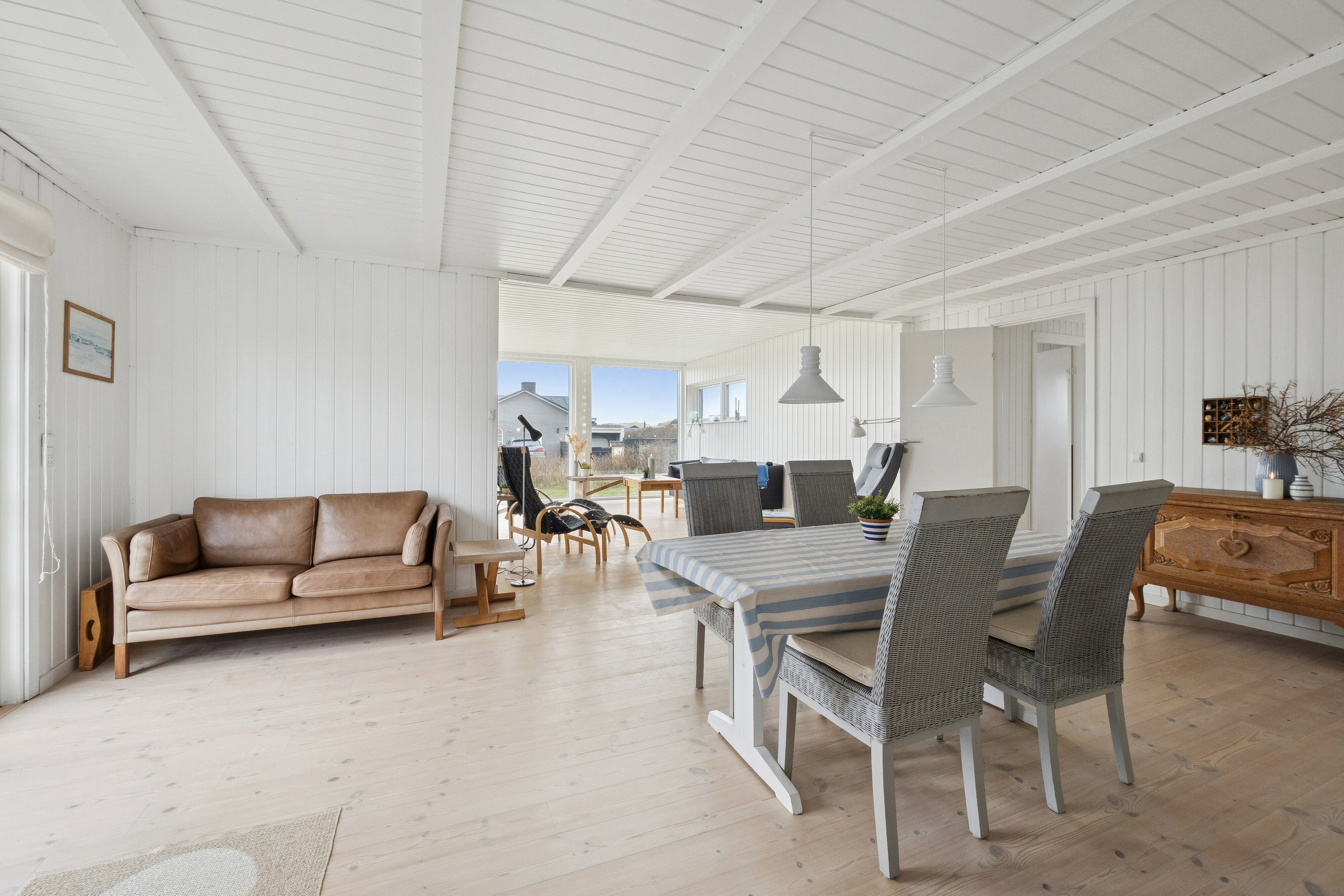 Fremhævet spisestue billede i fuldskærmstilstand. Billede af Kobbelsti 49, Klitmøller, 7700 Thisted