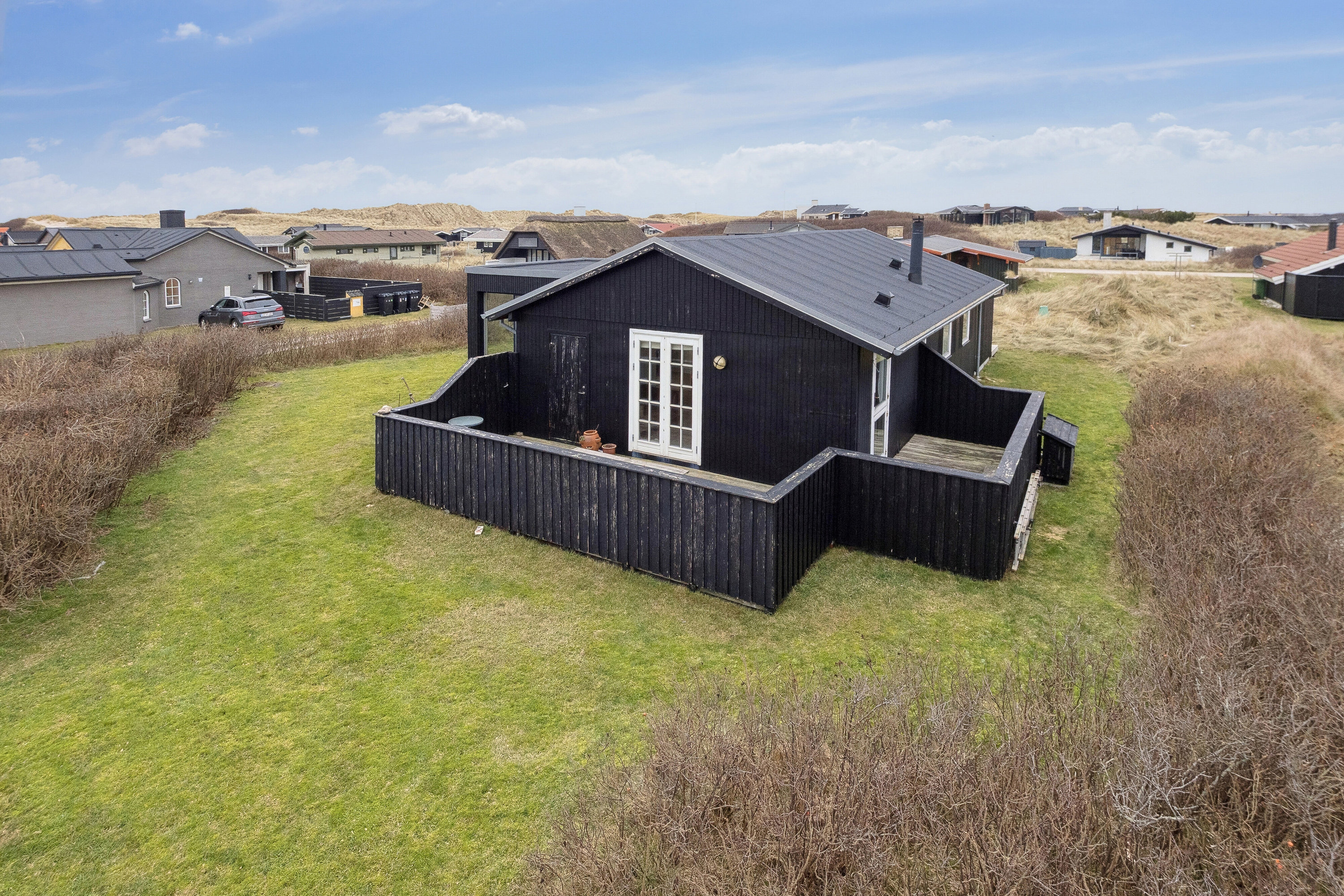 Fremhævet luftfoto billede i fuldskærmstilstand. Billede af Kobbelsti 49, Klitmøller, 7700 Thisted