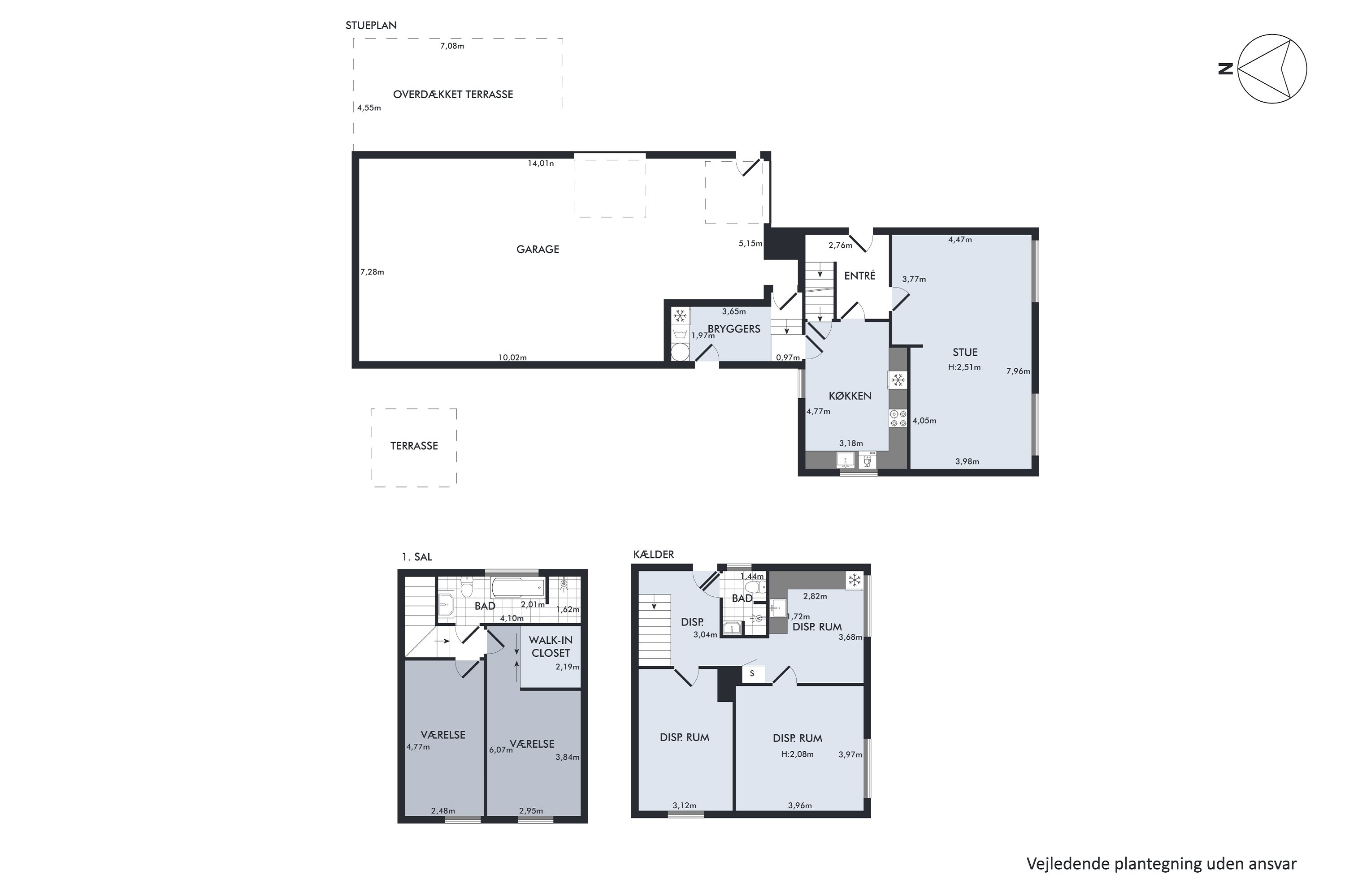 Plantegninger billede af Rugårdsvej 317, Villestofte, 5210 Odense NV