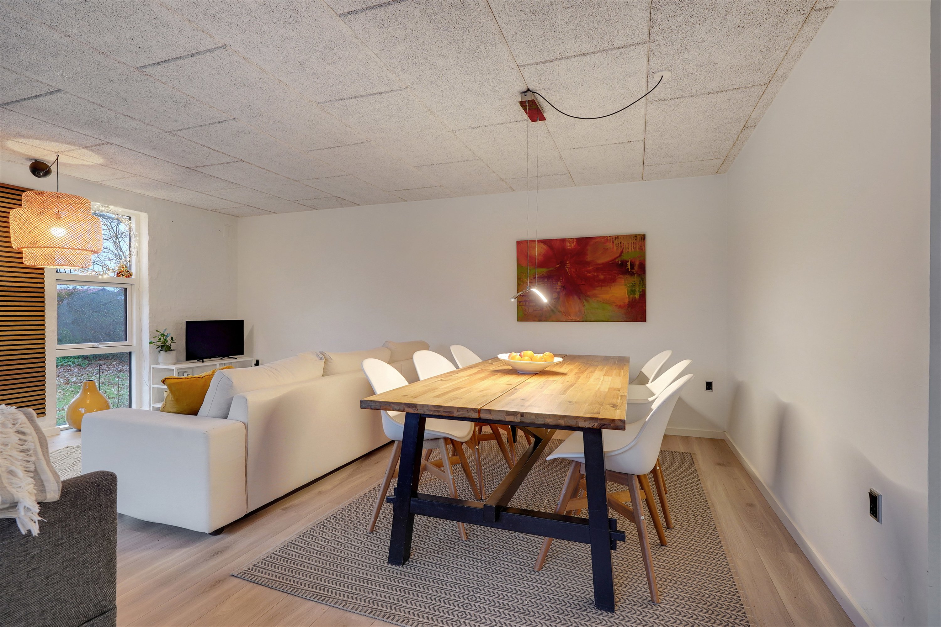 Fremhævet stue billede i fuldskærmstilstand. Billede af Egevænget 406, 7190 Billund