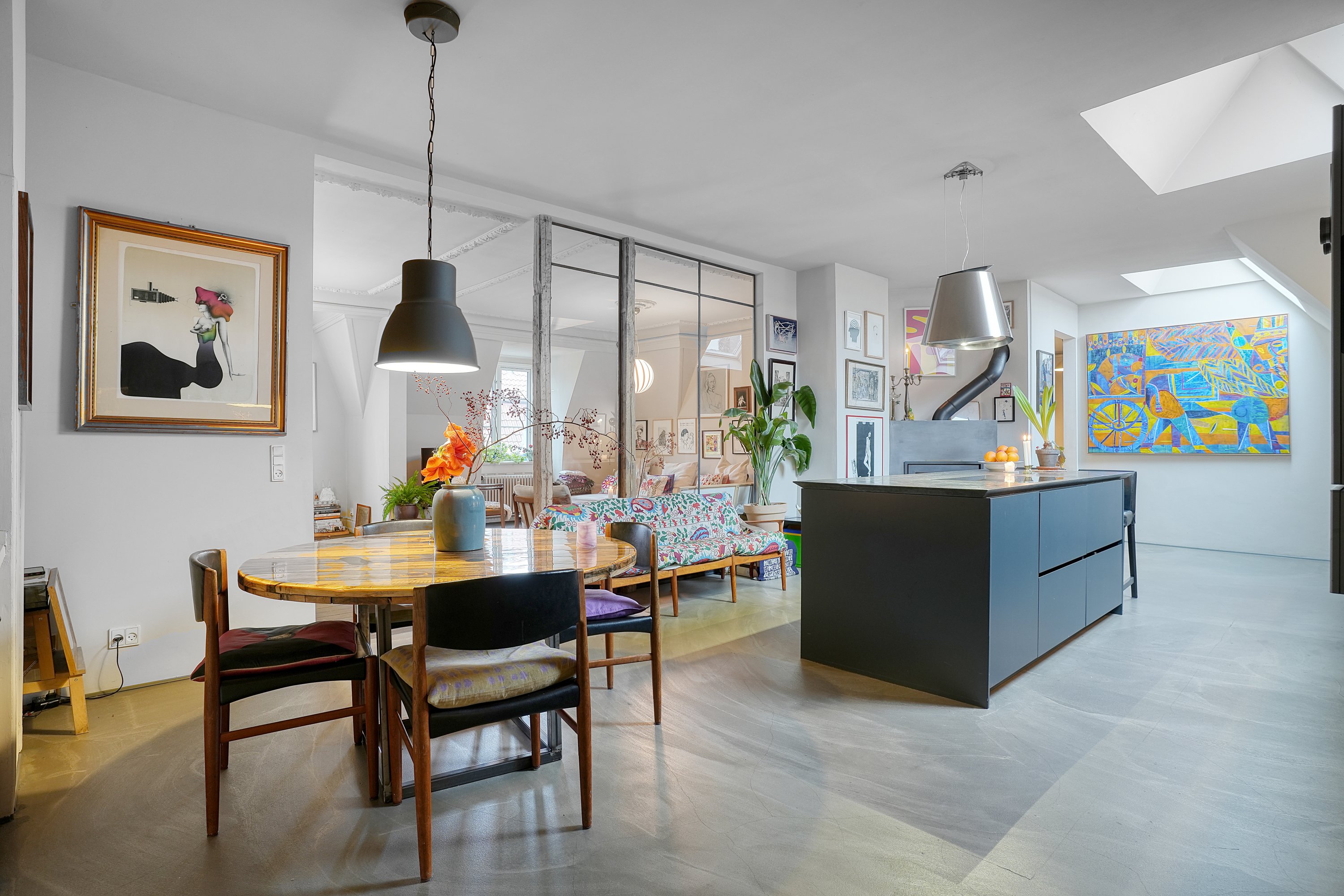 Fremhævet spisestue billede i fuldskærmstilstand. Billede af Classensgade 17B, 5. tv., 2100 København Ø