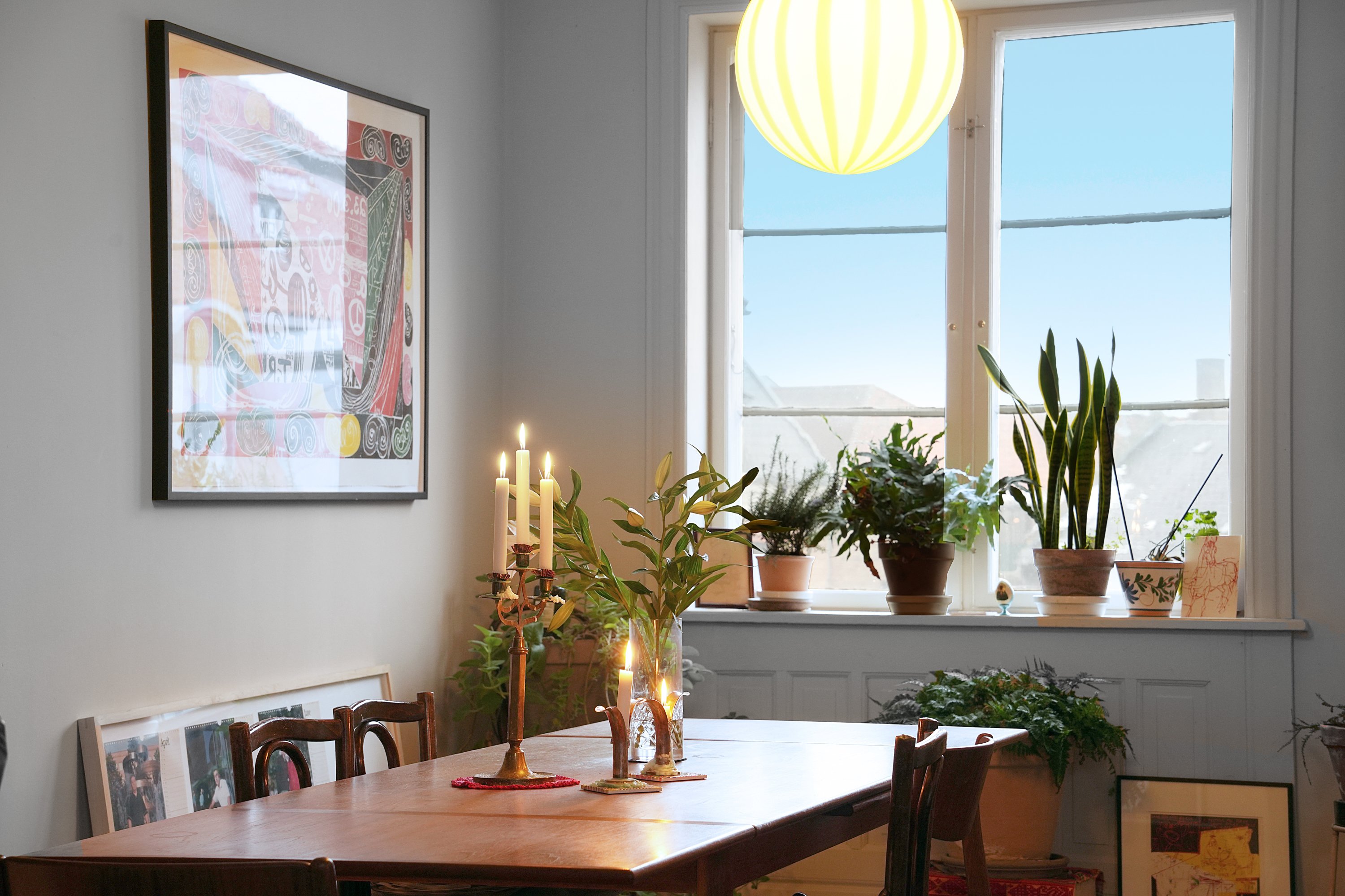 Fremhævet spisestue billede i fuldskærmstilstand. Billede af Classensgade 17B, 5. tv., 2100 København Ø