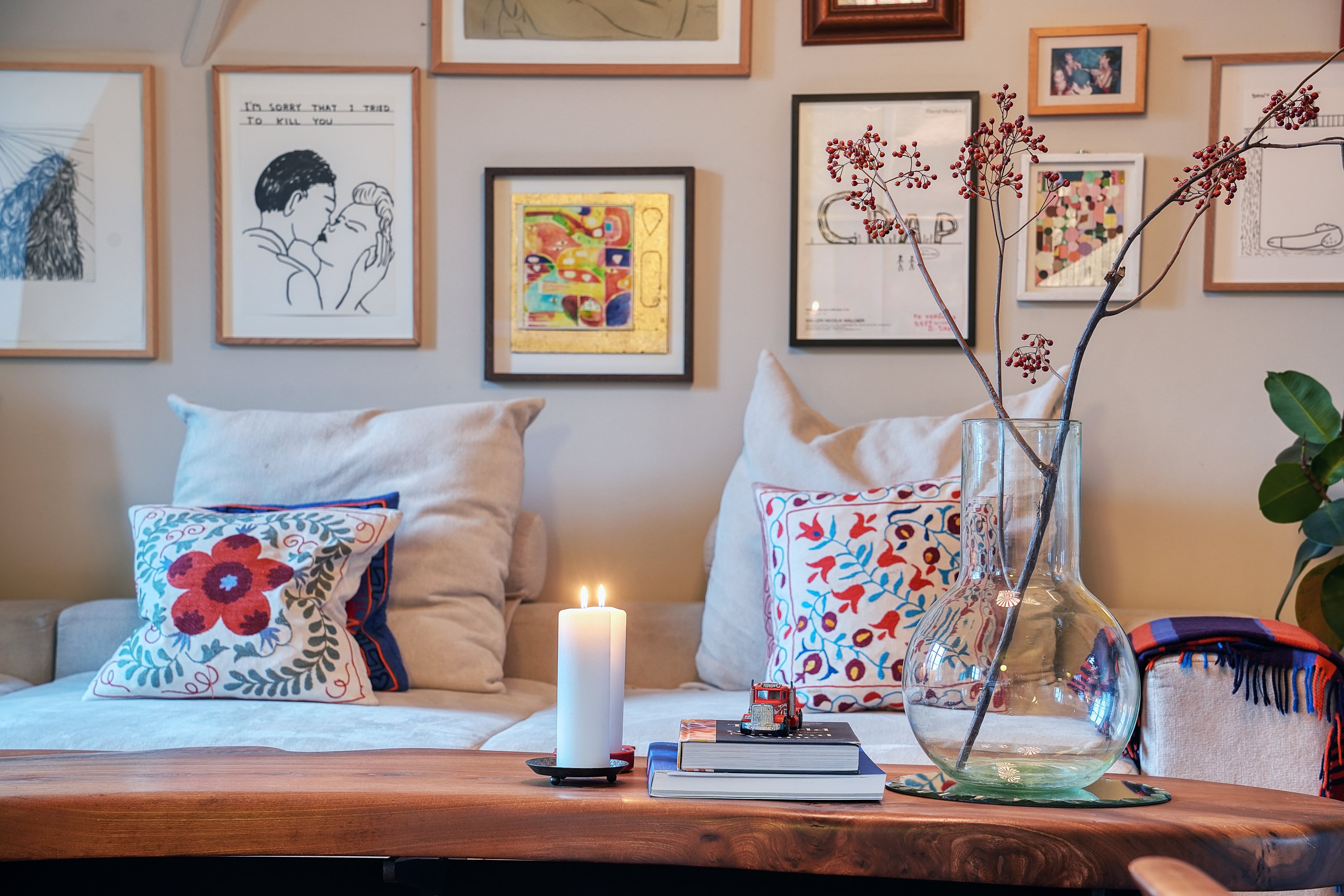 Fremhævet stue billede i fuldskærmstilstand. Billede af Classensgade 17B, 5. tv., 2100 København Ø