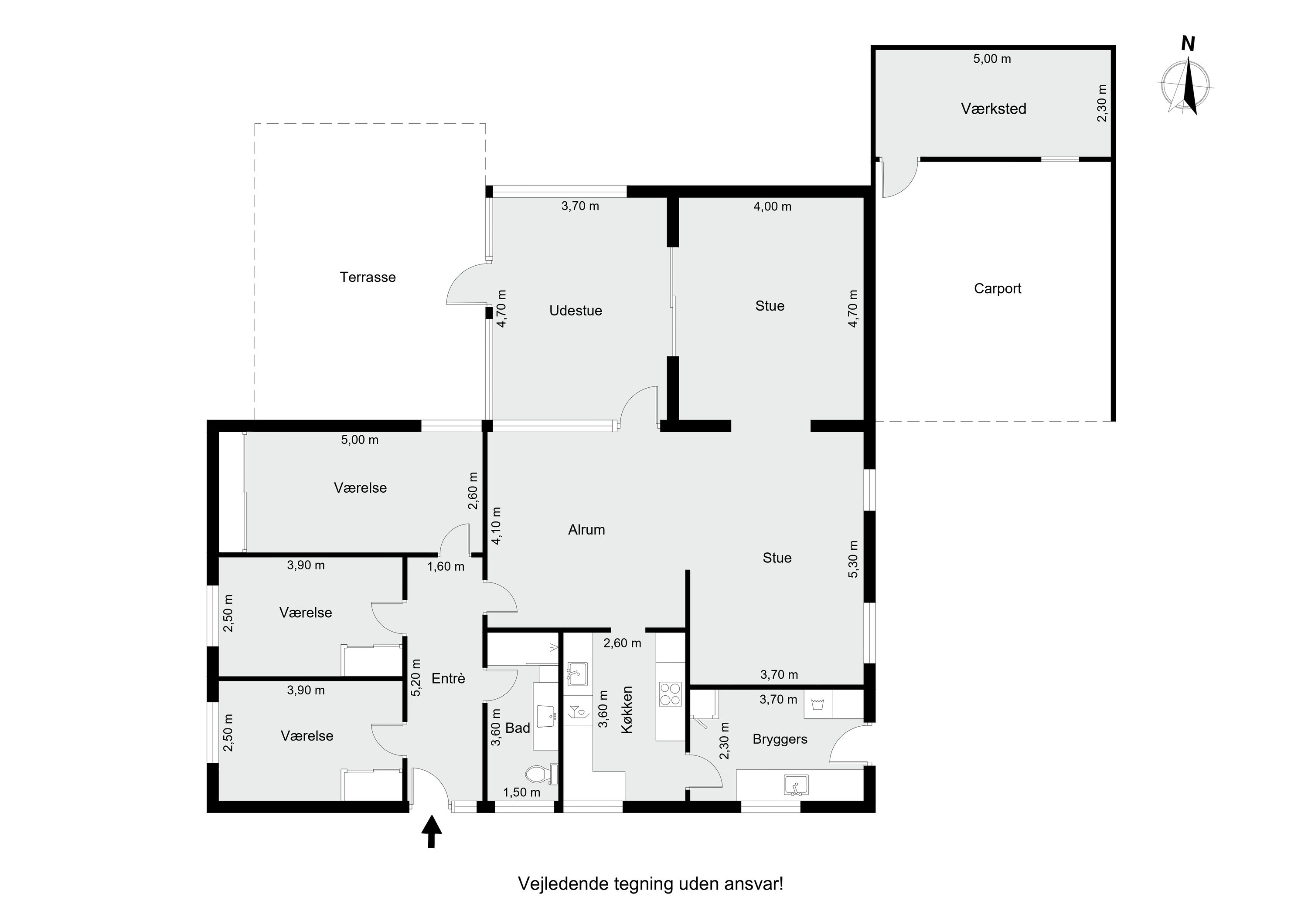 Plantegninger billede af Ladehøjvej 28, 8831 Løgstrup