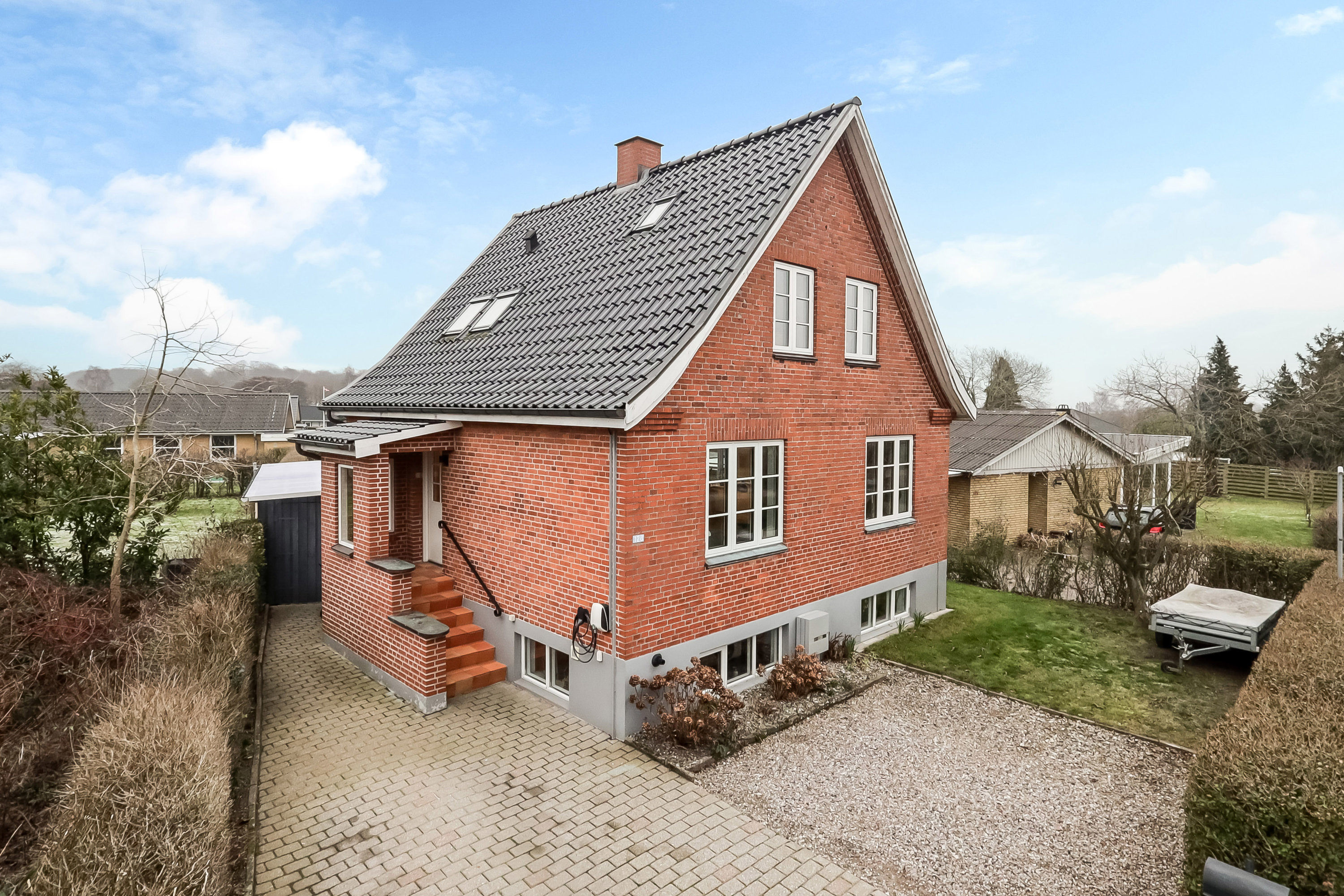 Fremhævet ejendommen billede i fuldskærmstilstand. Billede af Tvedvej 128, Tved, 5700 Svendborg