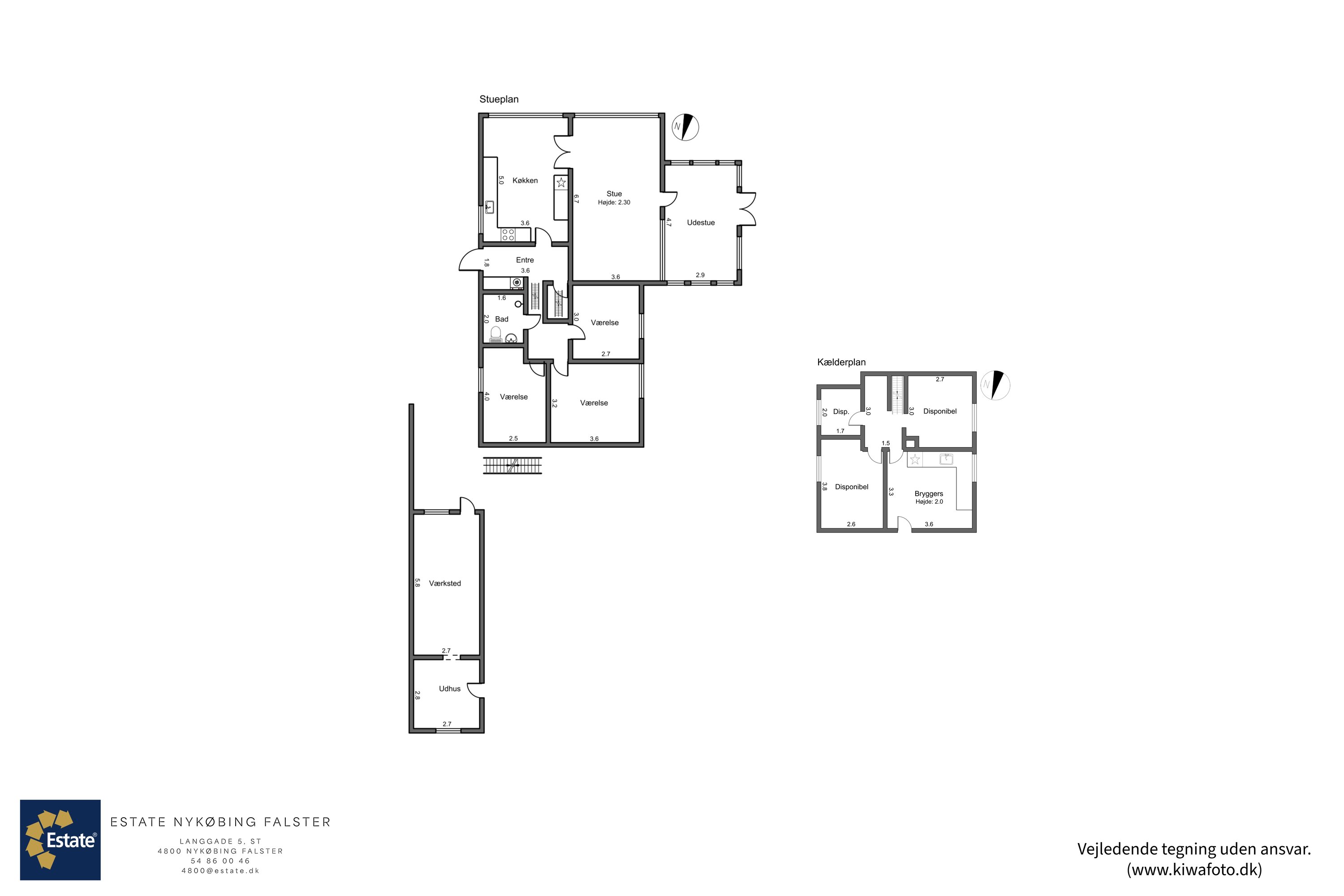 Plantegninger billede af Møllevej 54, 4872 Idestrup