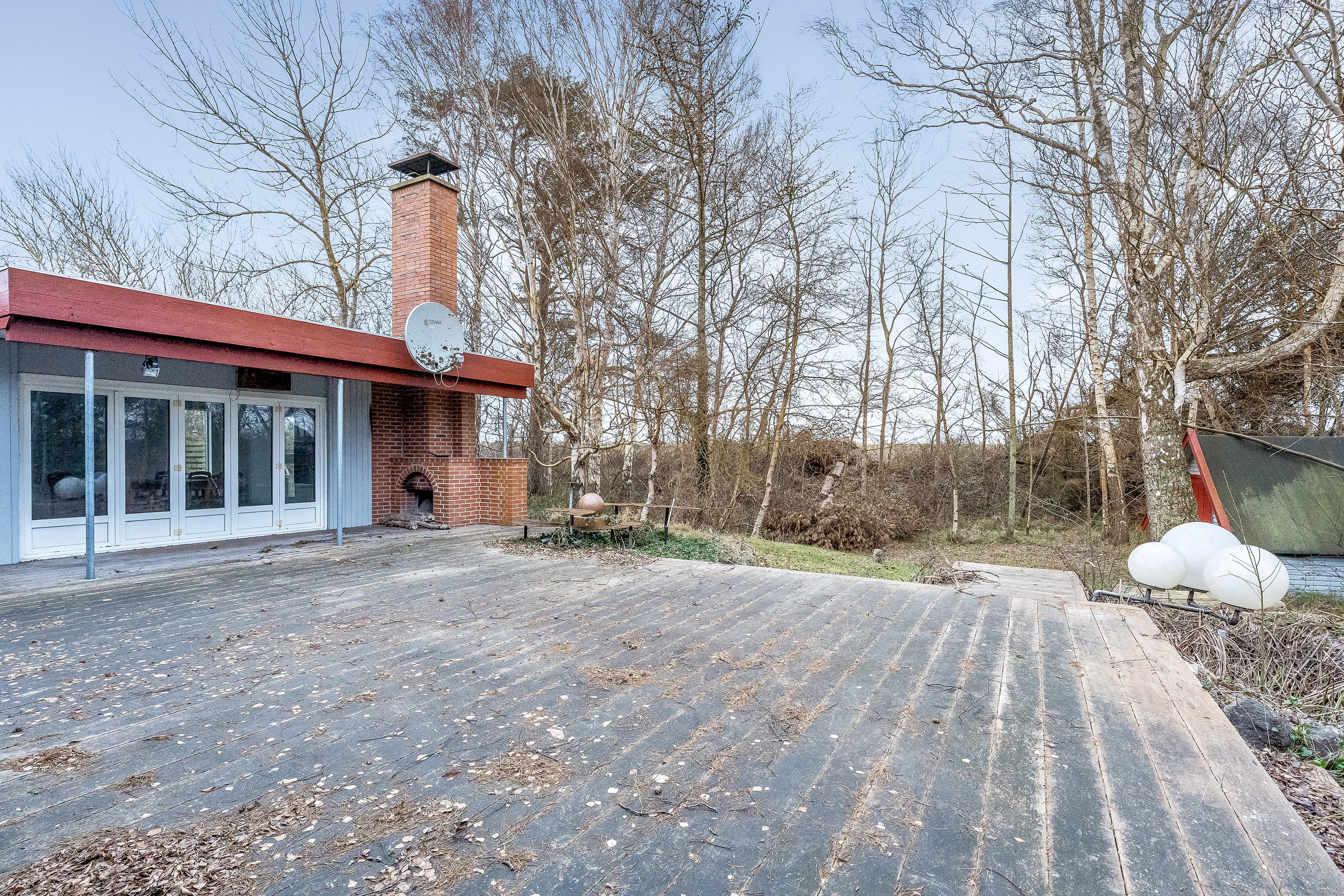 Fremhævet terrasse billede i fuldskærmstilstand. Billede af Krathusvej 5, 4873 Væggerløse