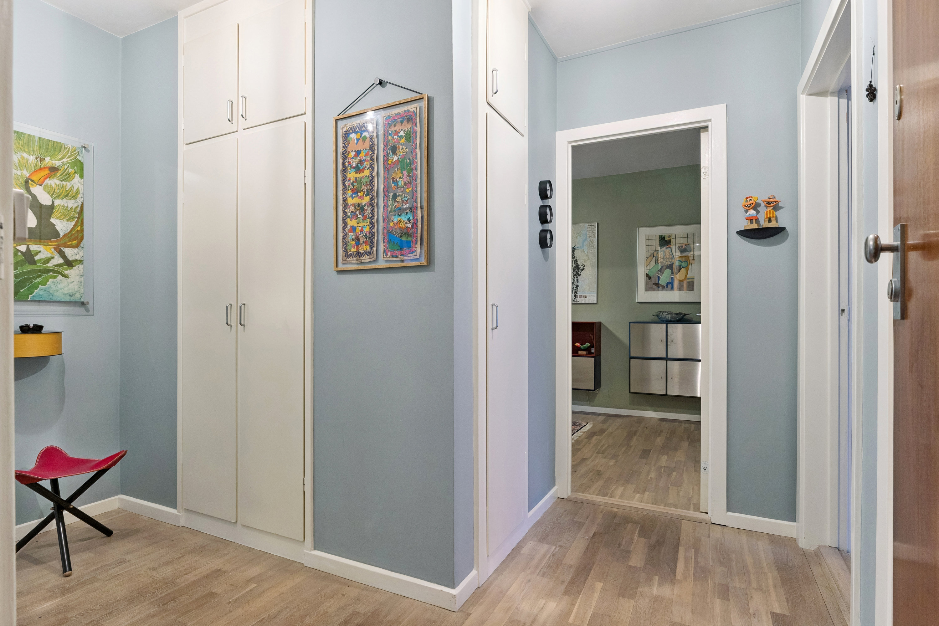 Fremhævet gang billede i fuldskærmstilstand. Billede af Sølvgade 17, 3. tv., 1307 København K