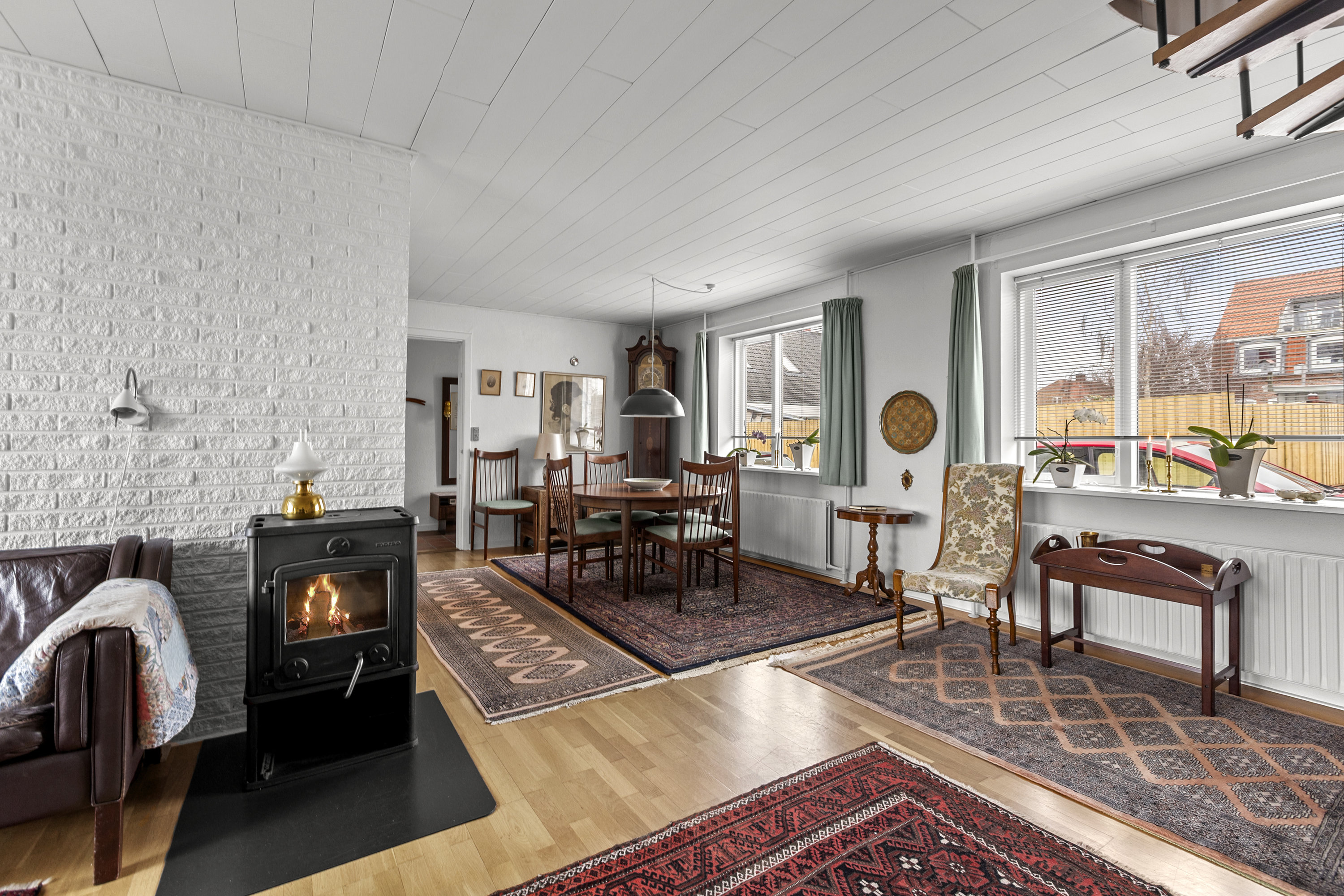 Fremhævet stue billede i fuldskærmstilstand. Billede af Wormsvej 4, 4220 Korsør