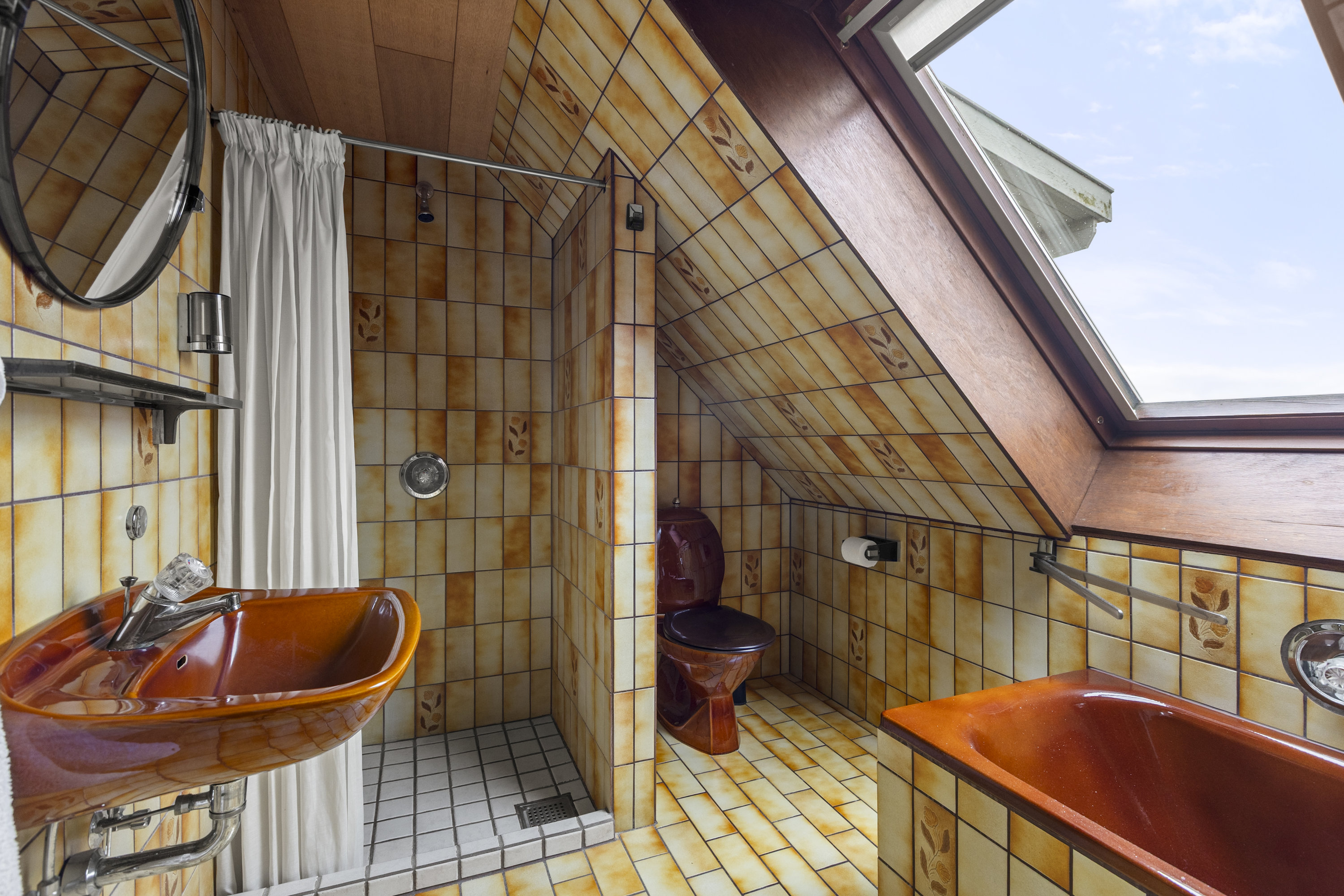 Fremhævet badeværelse billede i fuldskærmstilstand. Billede af Wormsvej 4, 4220 Korsør