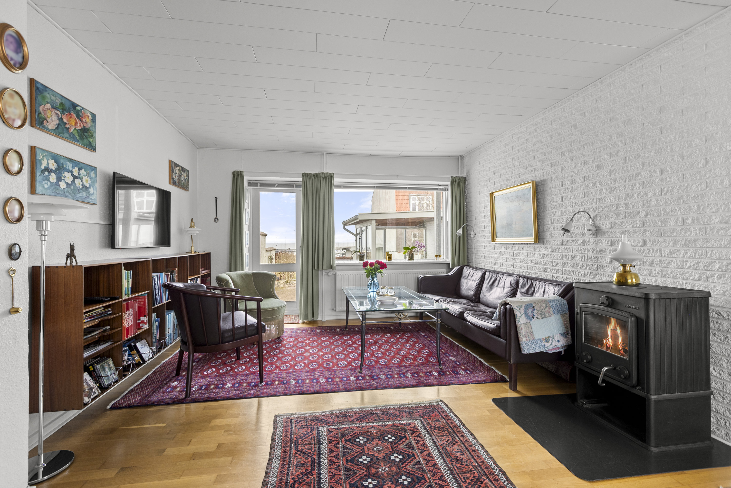 Fremhævet stue billede i fuldskærmstilstand. Billede af Wormsvej 4, 4220 Korsør