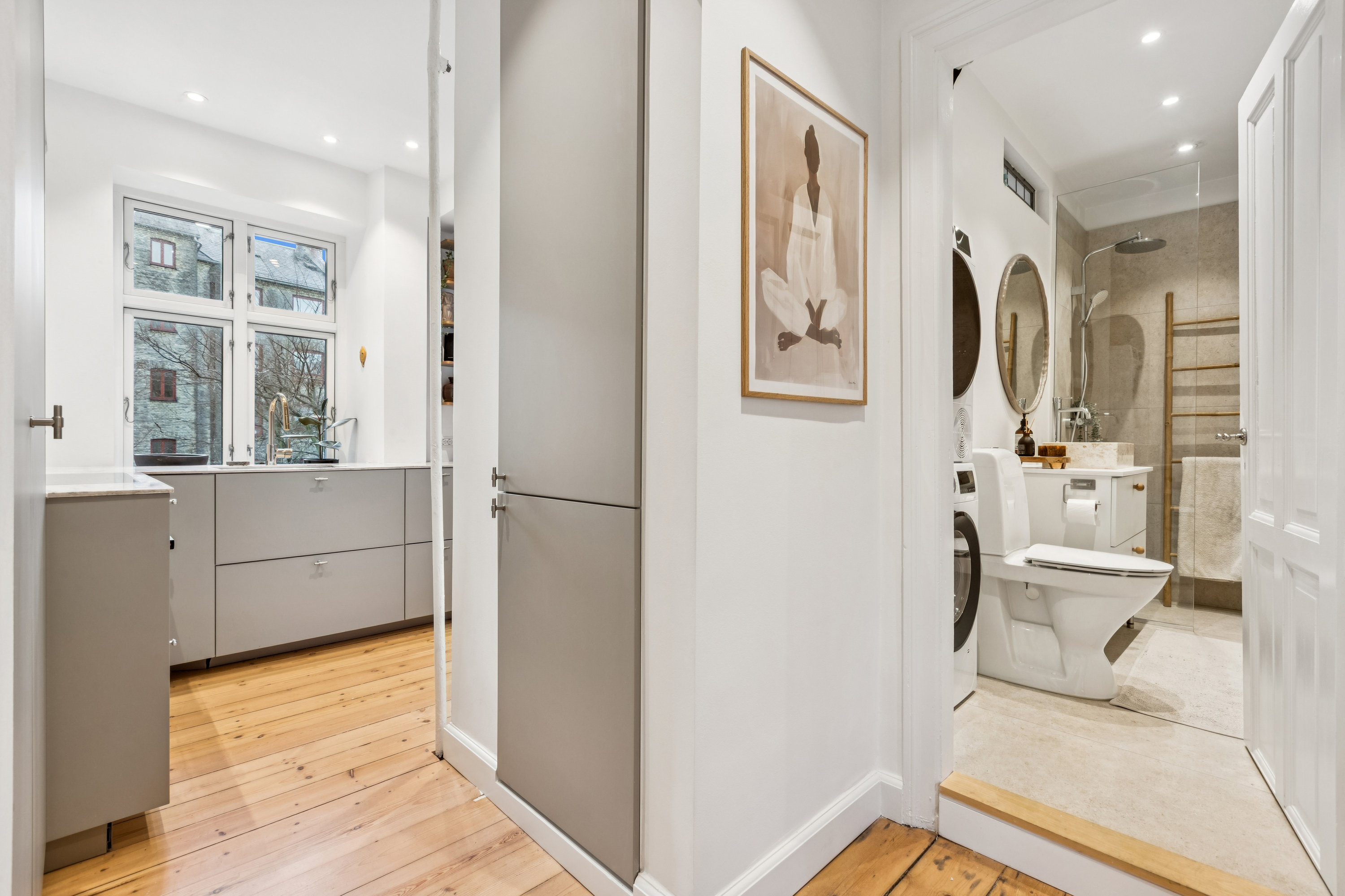 Fremhævet gang billede i fuldskærmstilstand. Billede af Tovværkgade 6, 2. th., 2300 København S