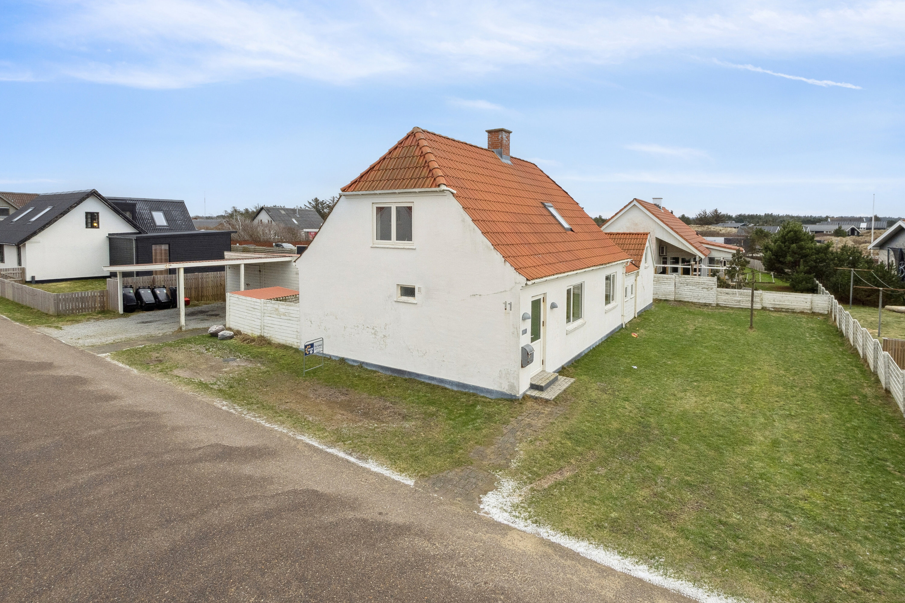 Fremhævet luftfoto billede i fuldskærmstilstand. Billede af Vestermøllevej 11, Klitmøller, 7700 Thisted