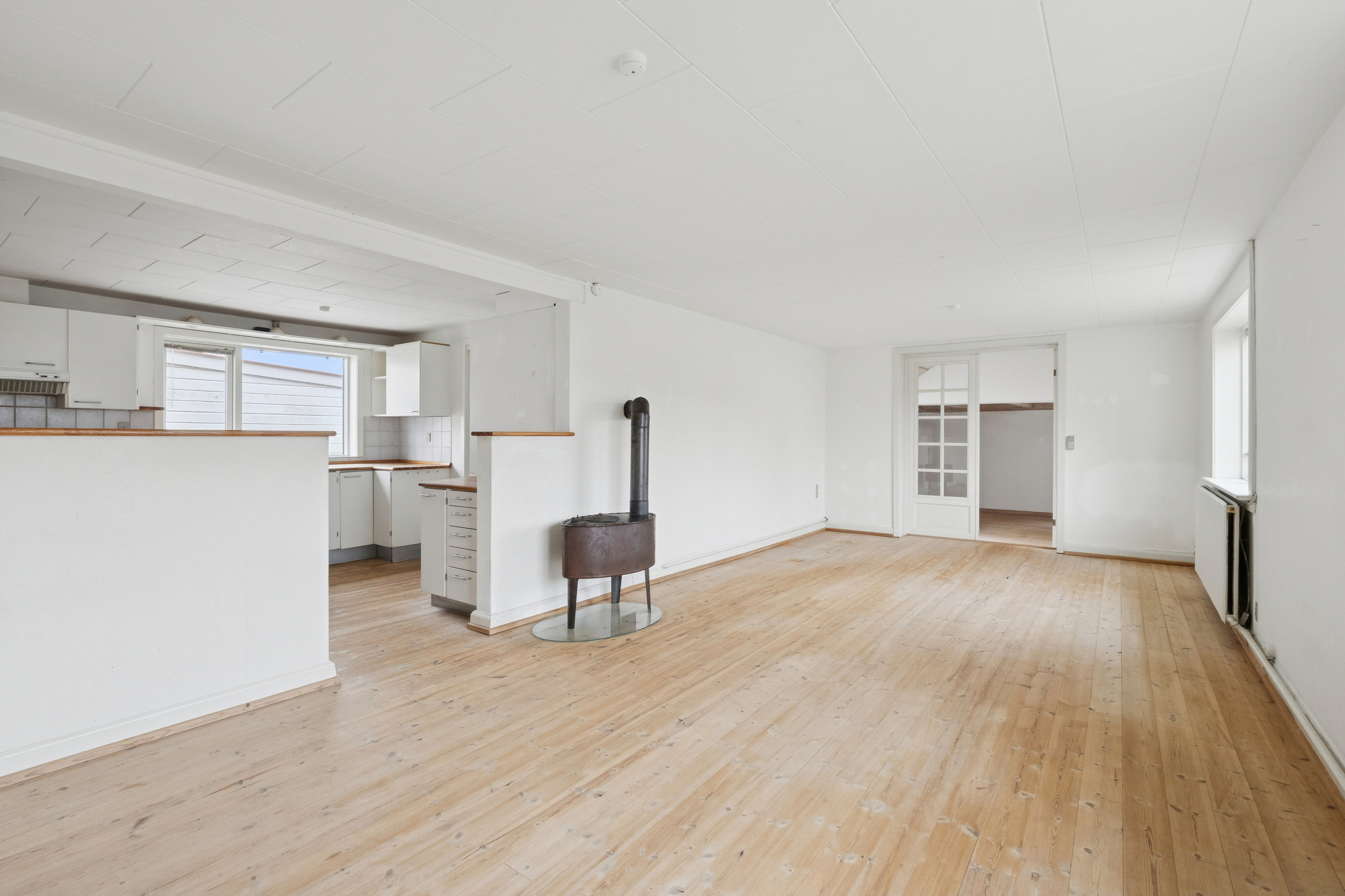 Fremhævet stue billede i fuldskærmstilstand. Billede af Vestermøllevej 11, Klitmøller, 7700 Thisted