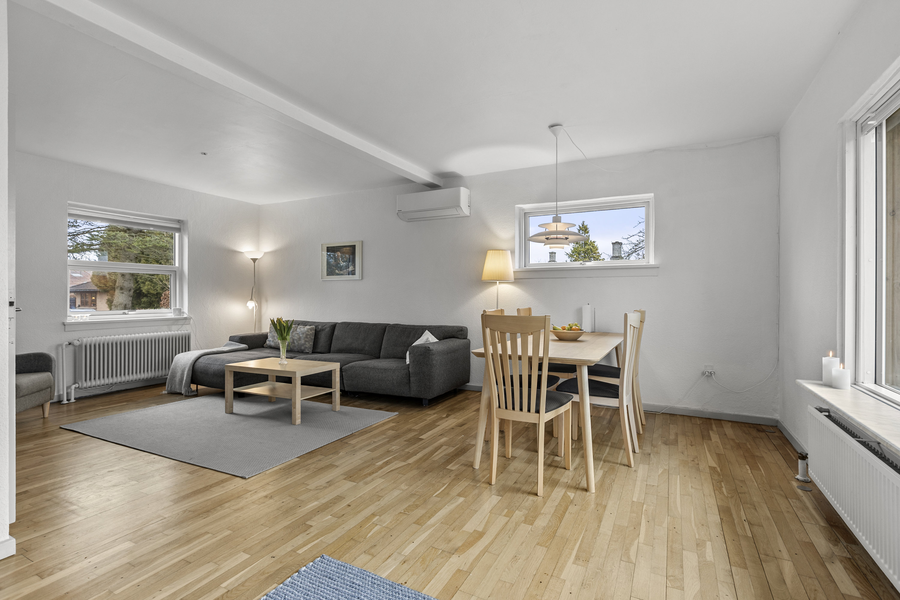 Fremhævet stue billede i fuldskærmstilstand. Billede af Egemosevej 38, Snekkerup, 4174 Jystrup Midtsj