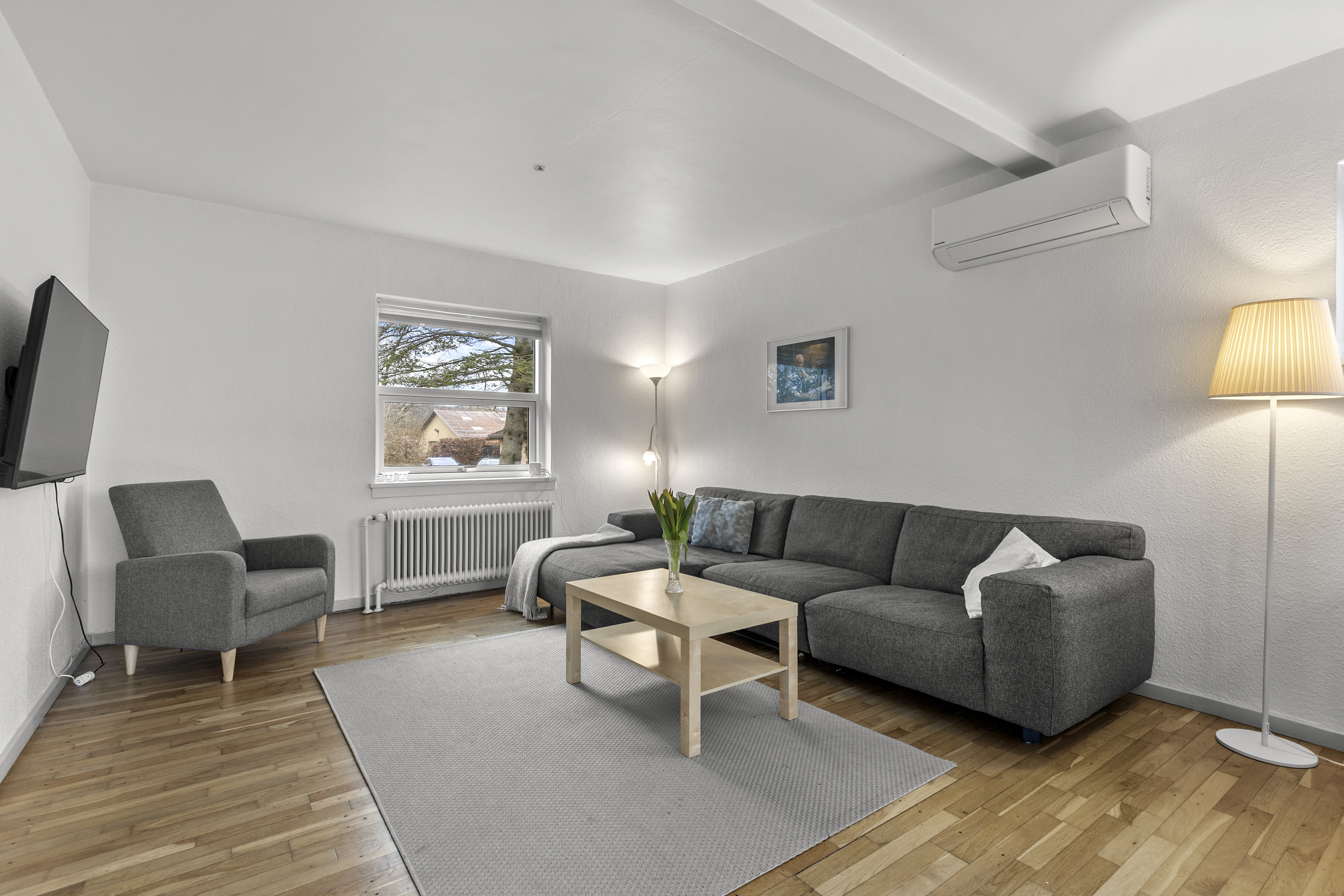 Fremhævet stue billede i fuldskærmstilstand. Billede af Egemosevej 38, Snekkerup, 4174 Jystrup Midtsj