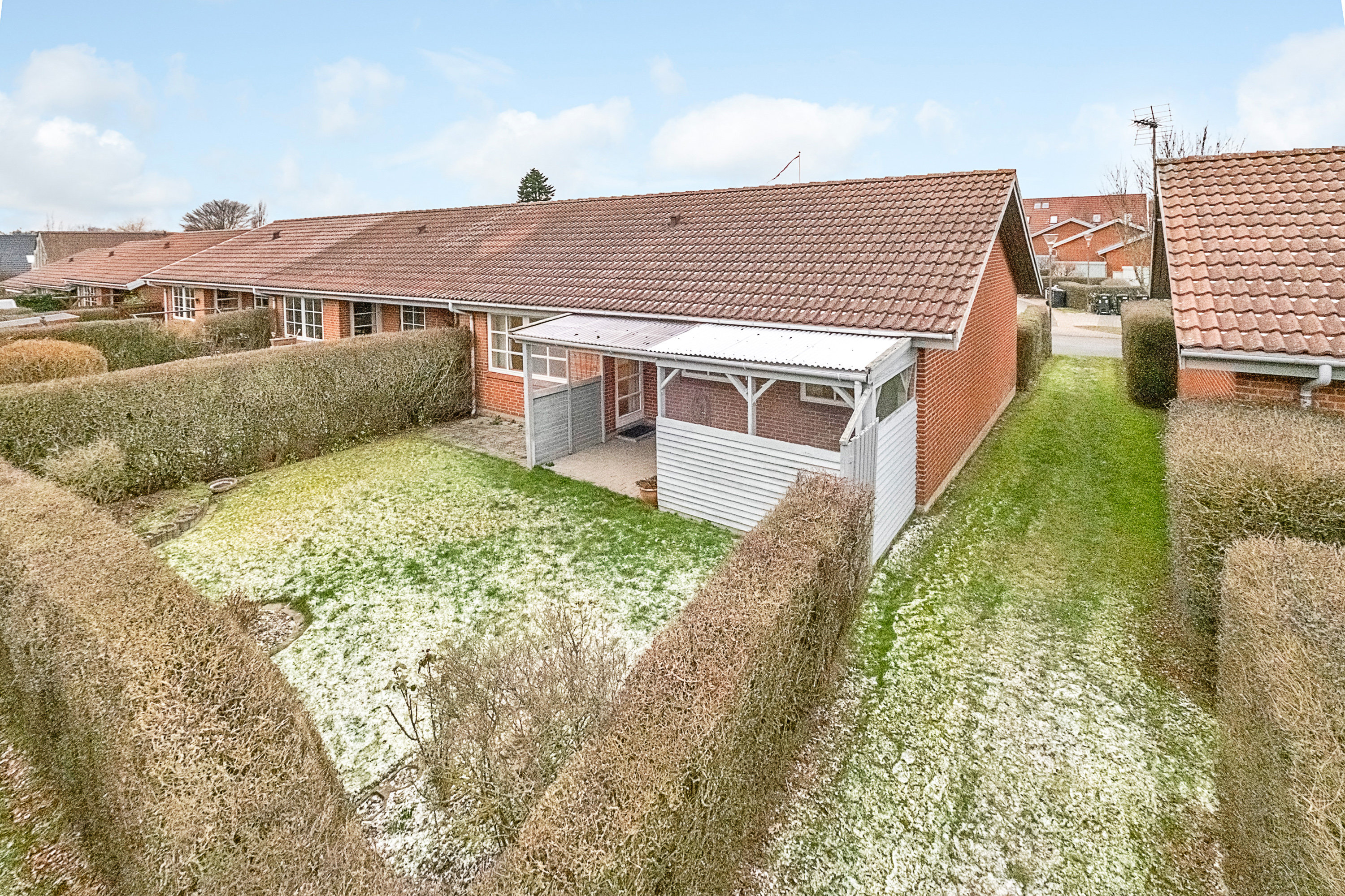 Rækkehus: Bag facade på Solbærhaven 57, 8520 Lystrup