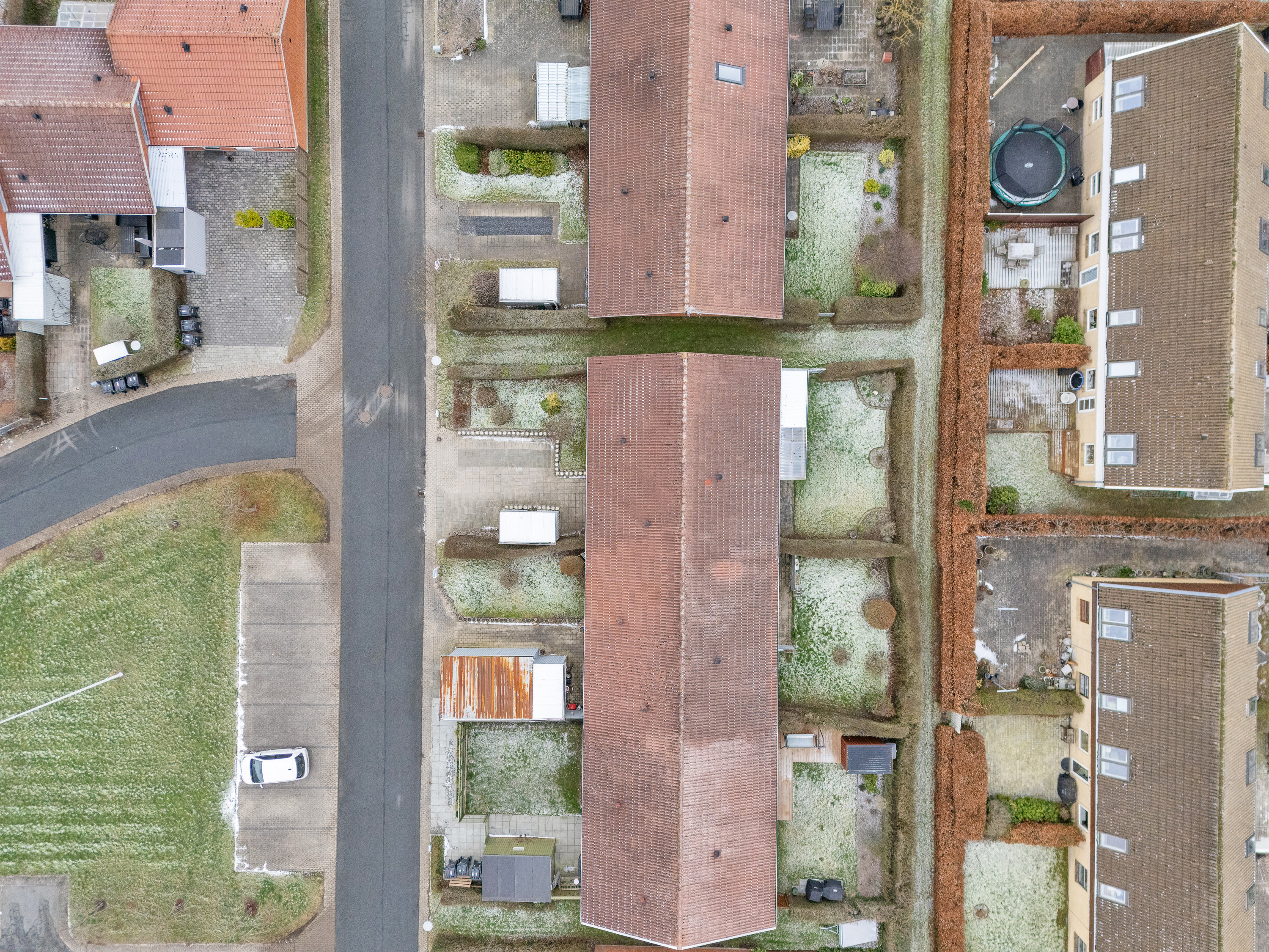 Miniaturebillede 2: luftfoto. Billede af Solbærhaven 57, 8520 Lystrup