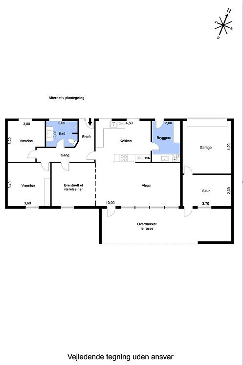 Plantegninger billede af Gl. Finderupvej 18, 8800 Viborg