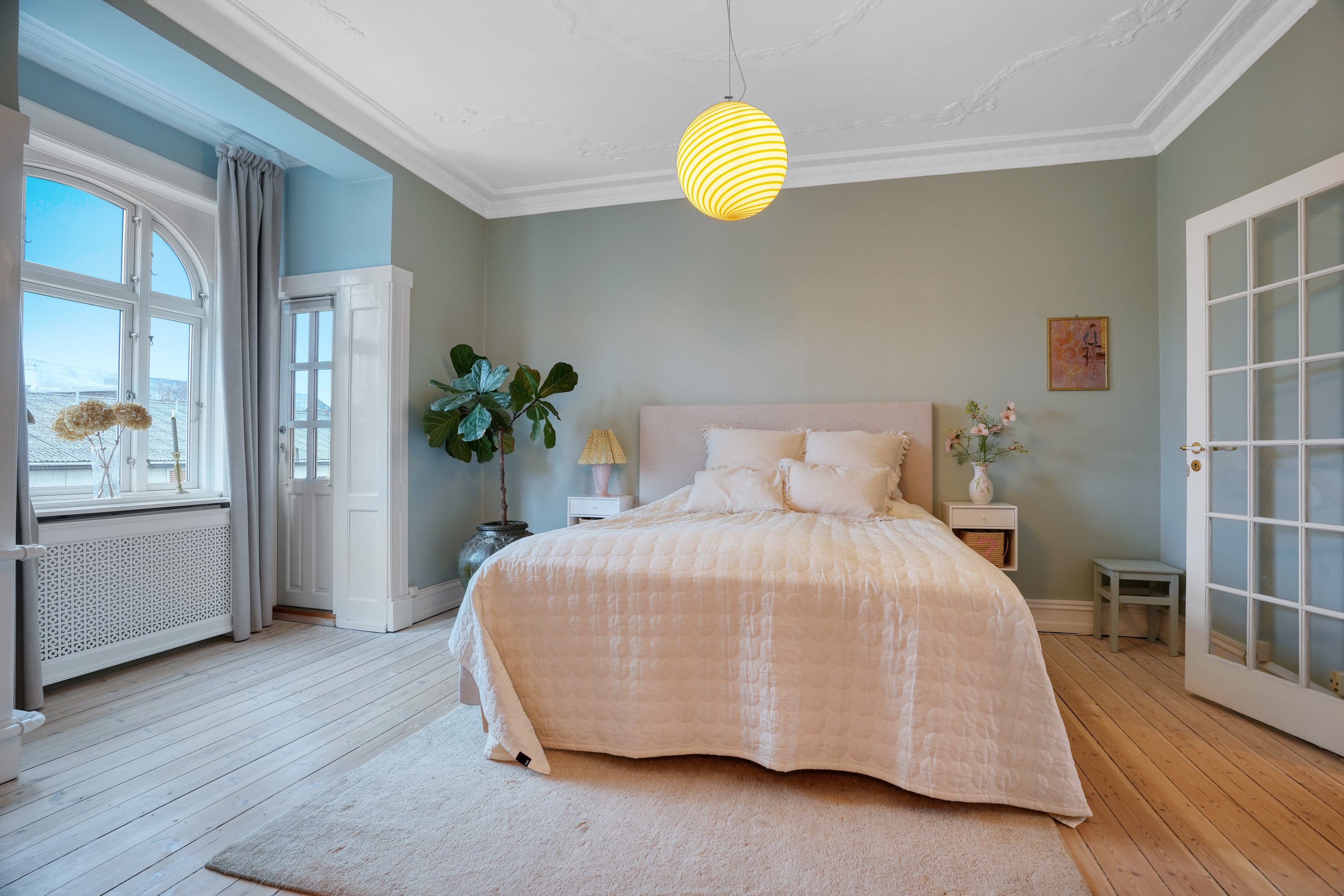 Fremhævet stue billede i fuldskærmstilstand. Billede af Ingemannsvej 22, 4. tv., 1964 Frederiksberg C