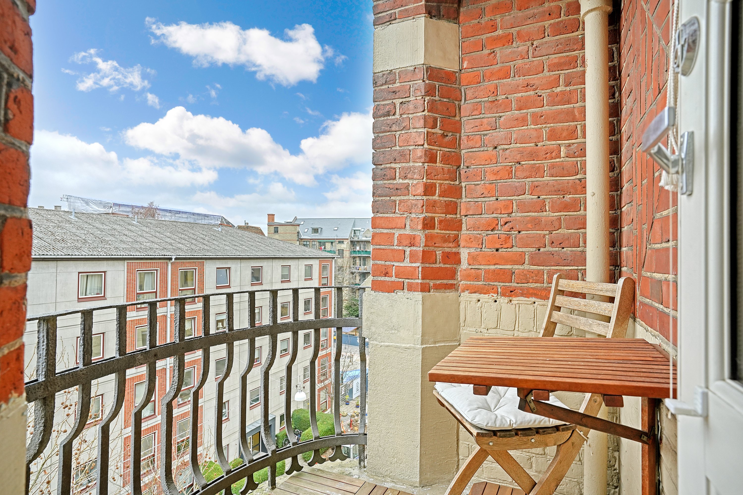 Fremhævet altan billede i fuldskærmstilstand. Billede af Ingemannsvej 22, 4. tv., 1964 Frederiksberg C