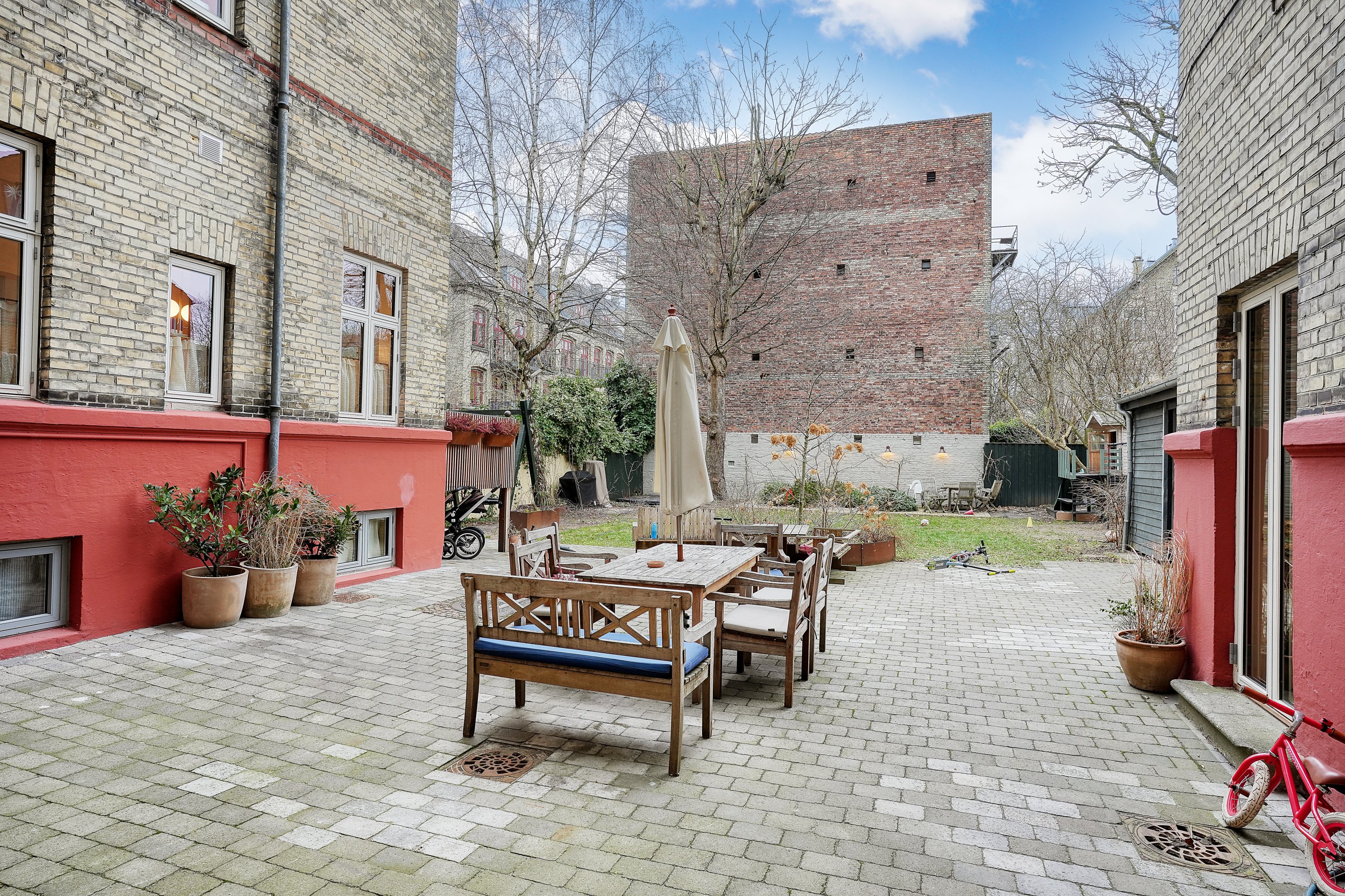 Fremhævet terrasse billede i fuldskærmstilstand. Billede af Ingemannsvej 22, 4. tv., 1964 Frederiksberg C