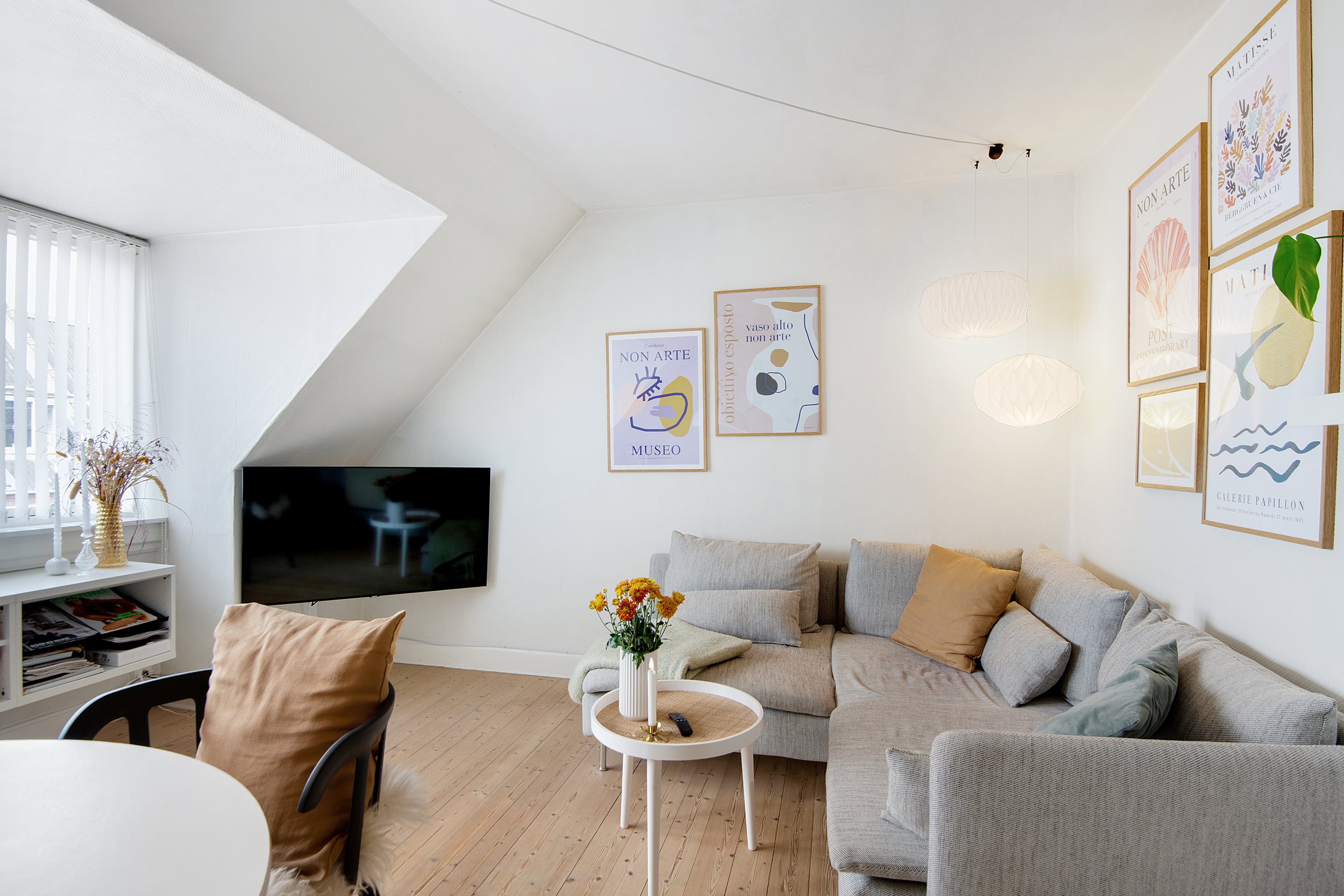 Fremhævet stue billede i fuldskærmstilstand. Billede af Dybbølgade 4, 4. tv., 9000 Aalborg