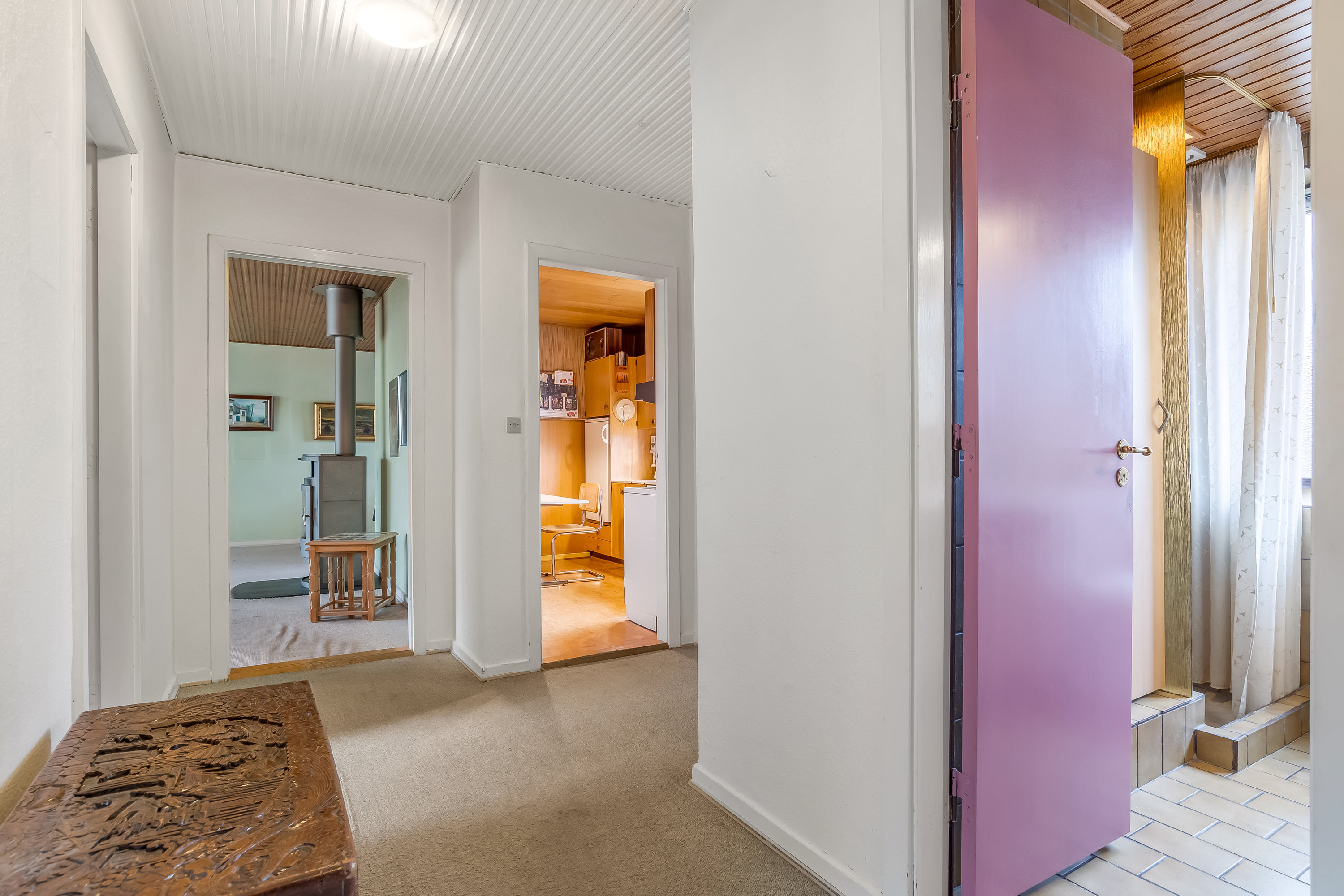 Fremhævet gang billede i fuldskærmstilstand. Billede af Grønnevej 10, Hornshøj, 7500 Holstebro