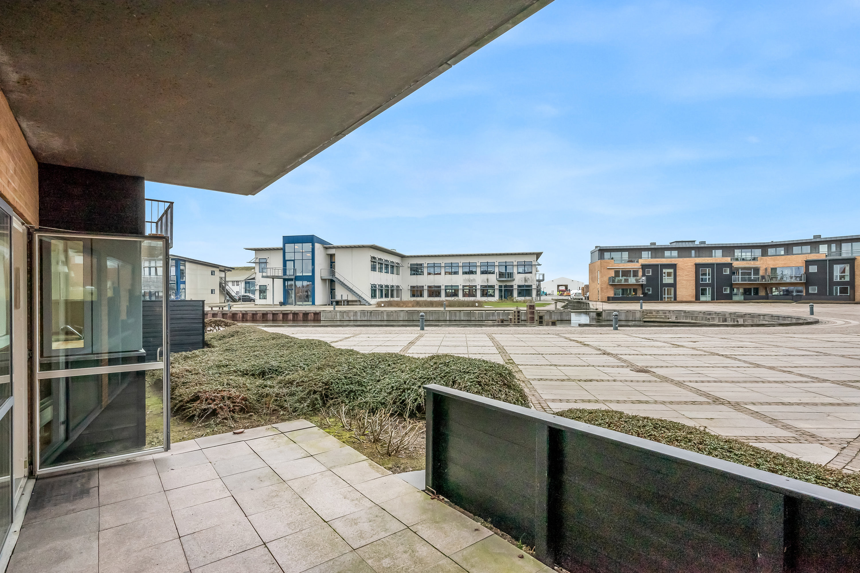 Fremhævet terrasse billede i fuldskærmstilstand. Billede af Beddingen 1, st.. th., 6950 Ringkøbing