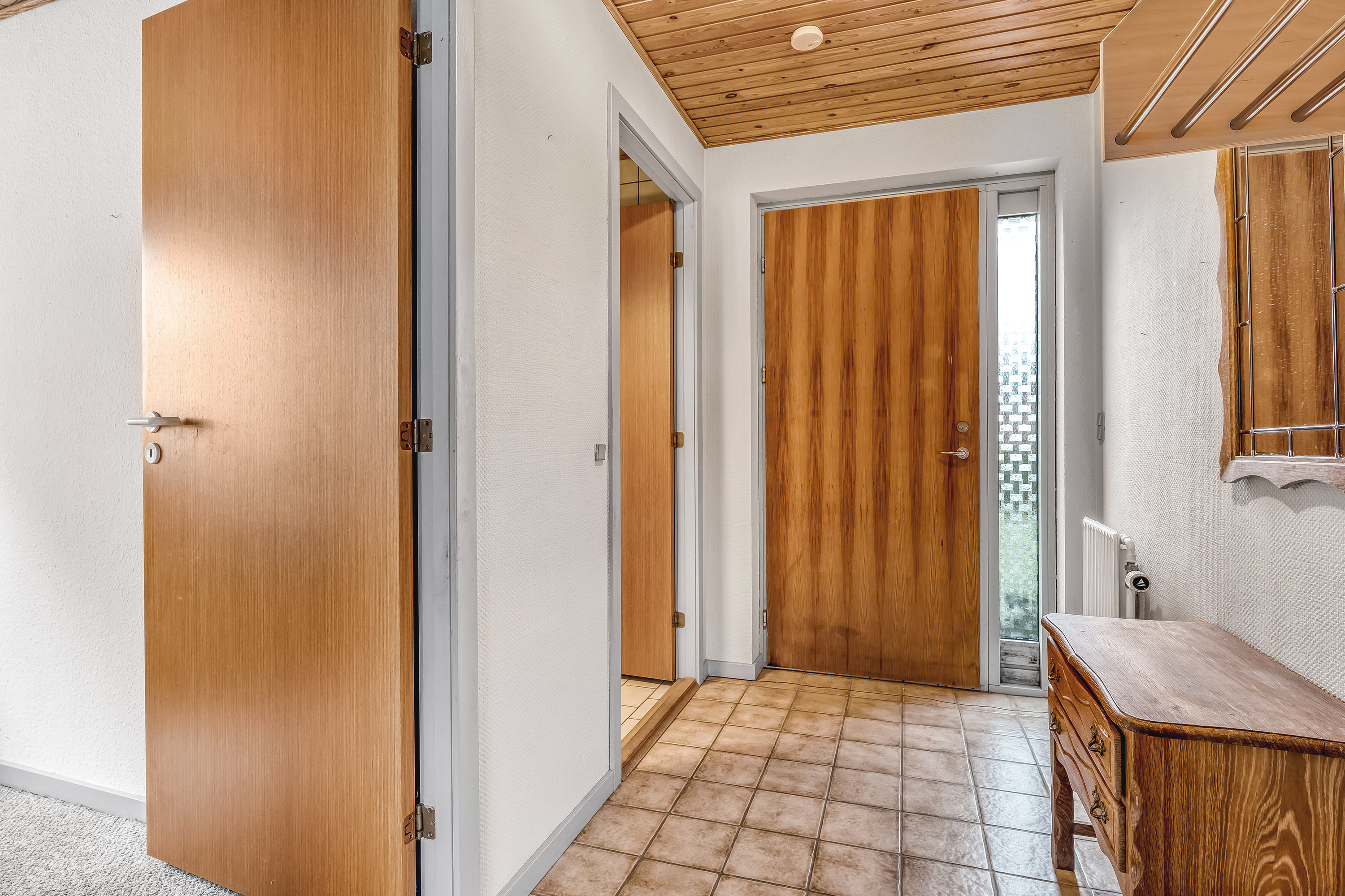 Fremhævet entré billede i fuldskærmstilstand. Billede af Fuglebakken 12, Herrup, 7830 Vinderup