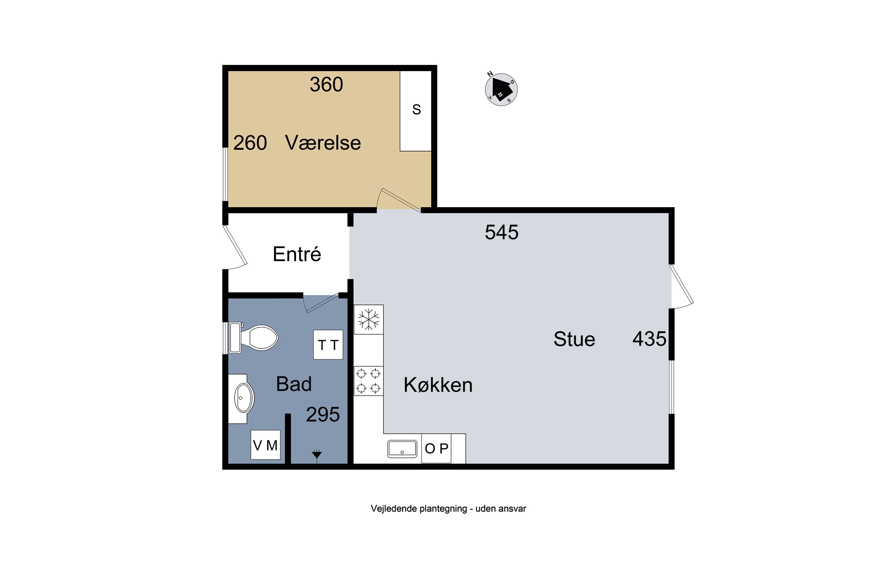 Plantegninger billede af Pilagervej 58, 4200 Slagelse