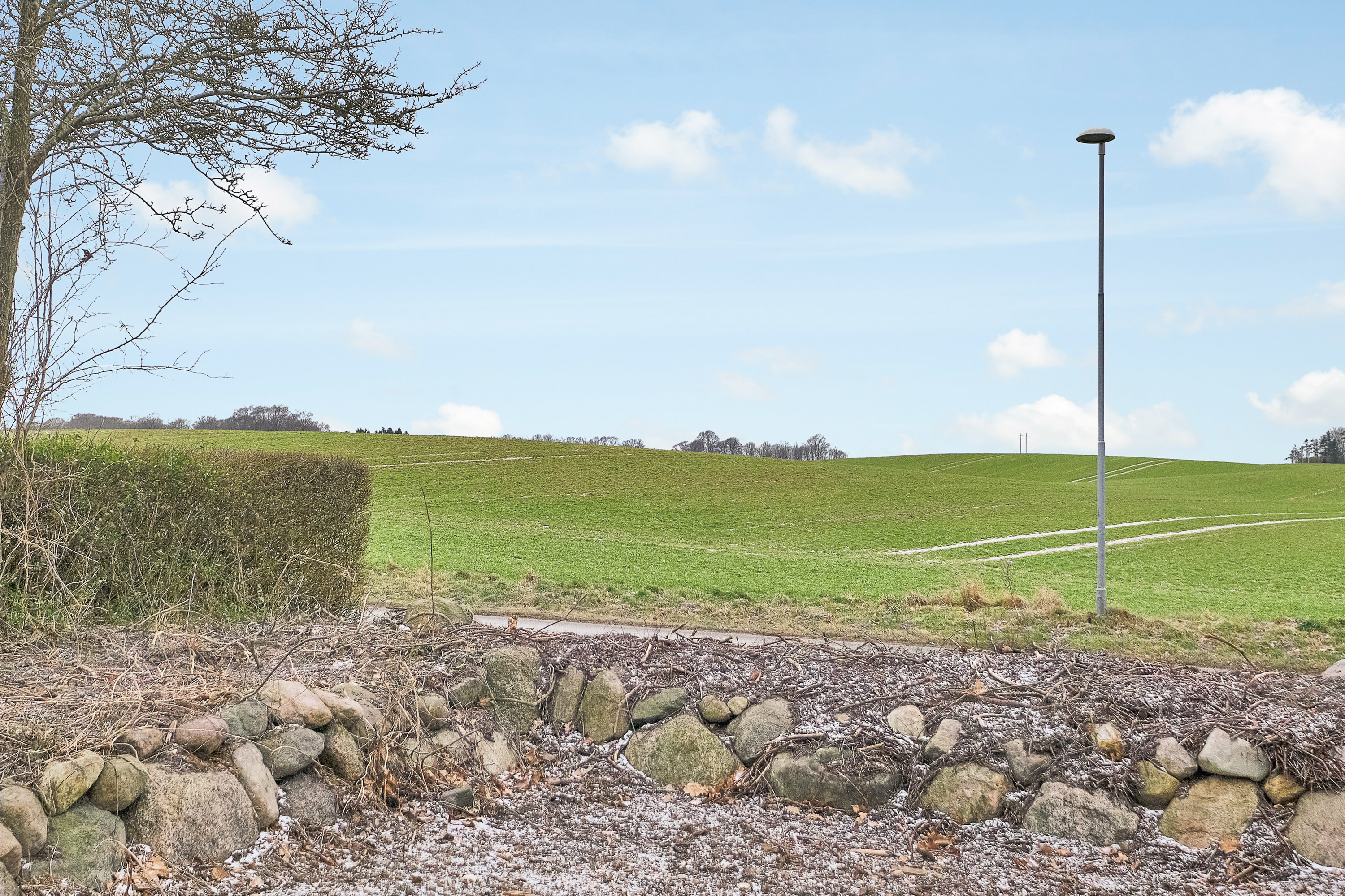 Fremhævet grund billede i fuldskærmstilstand. Billede af Elsted Byvej 10B, 8520 Lystrup