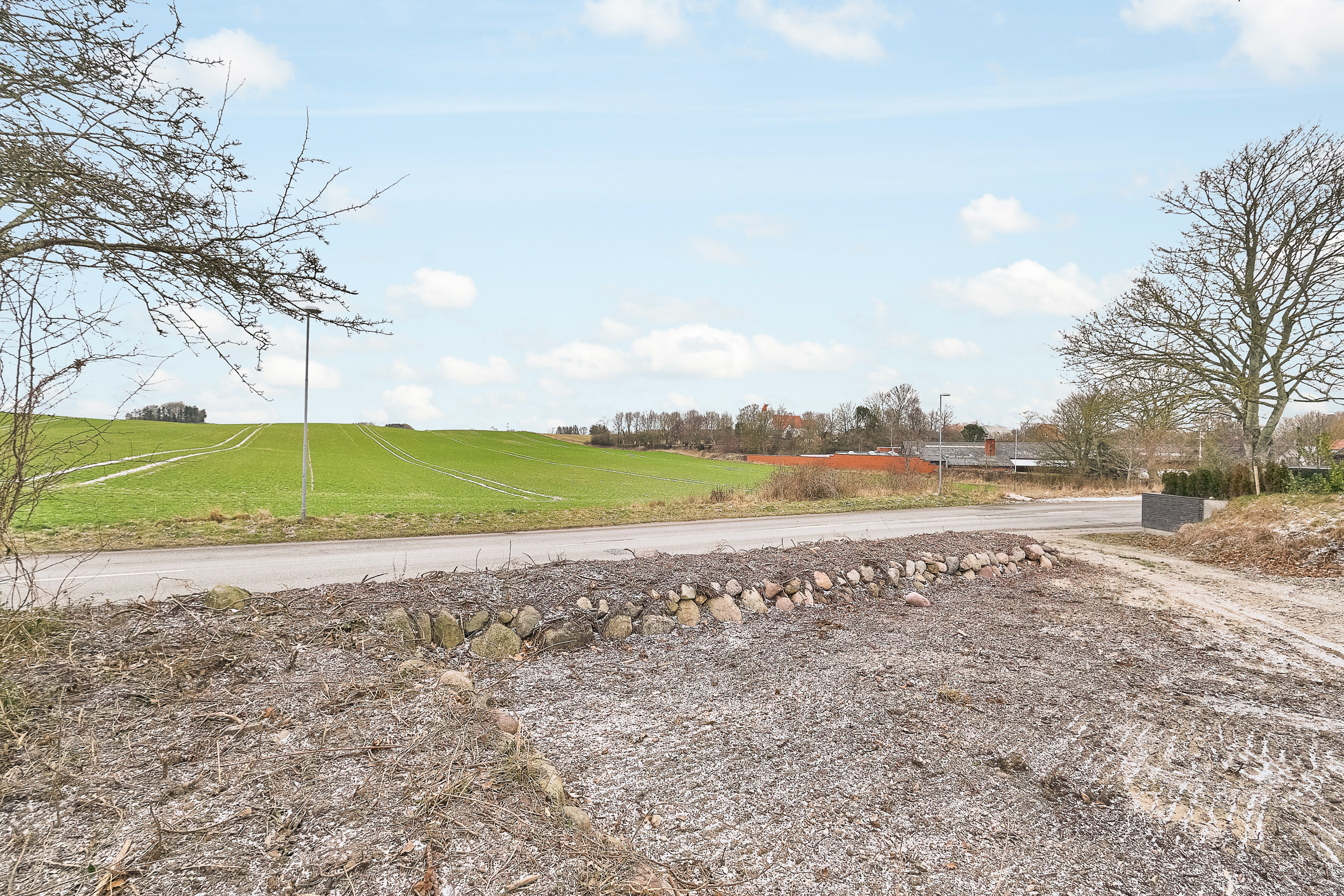 Fremhævet grund billede i fuldskærmstilstand. Billede af Elsted Byvej 10B, 8520 Lystrup