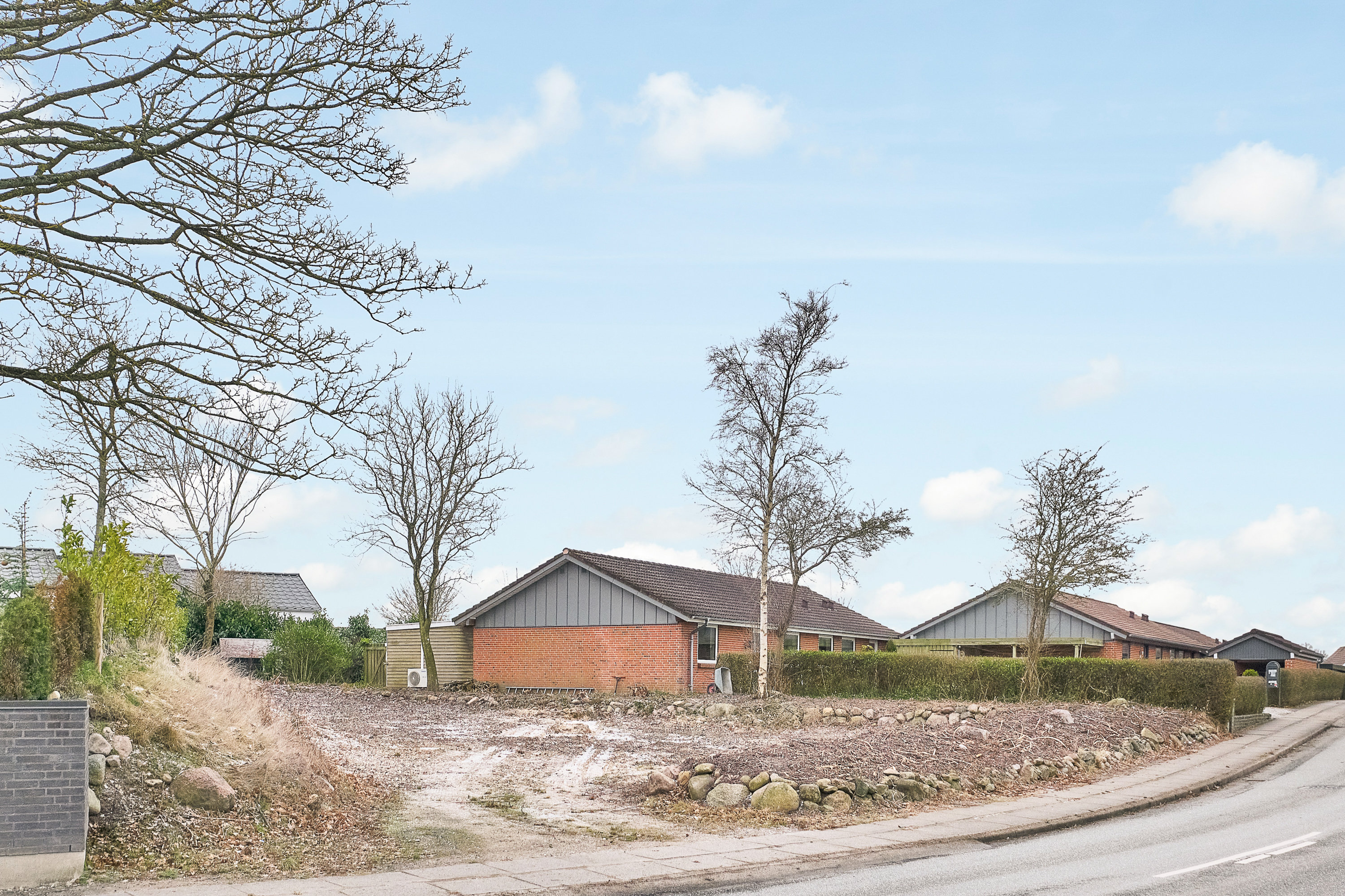 Fremhævet grund billede i fuldskærmstilstand. Billede af Elsted Byvej 10B, 8520 Lystrup