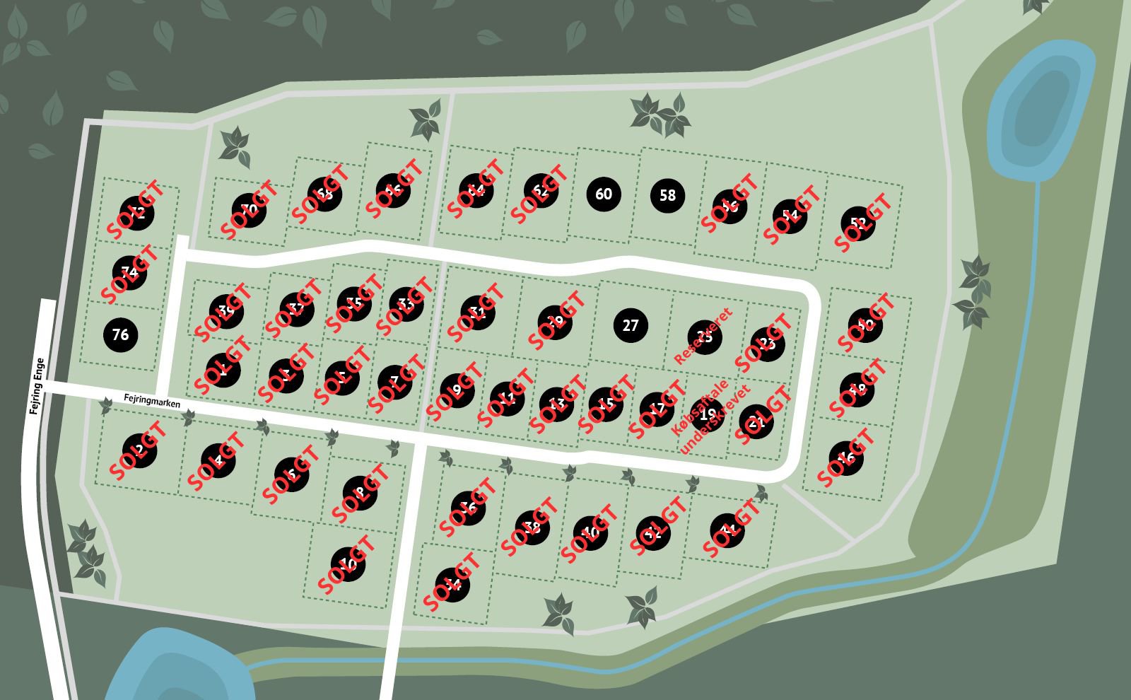 Helårsgrund på Fejringmarken 25, 8722 Hedensted