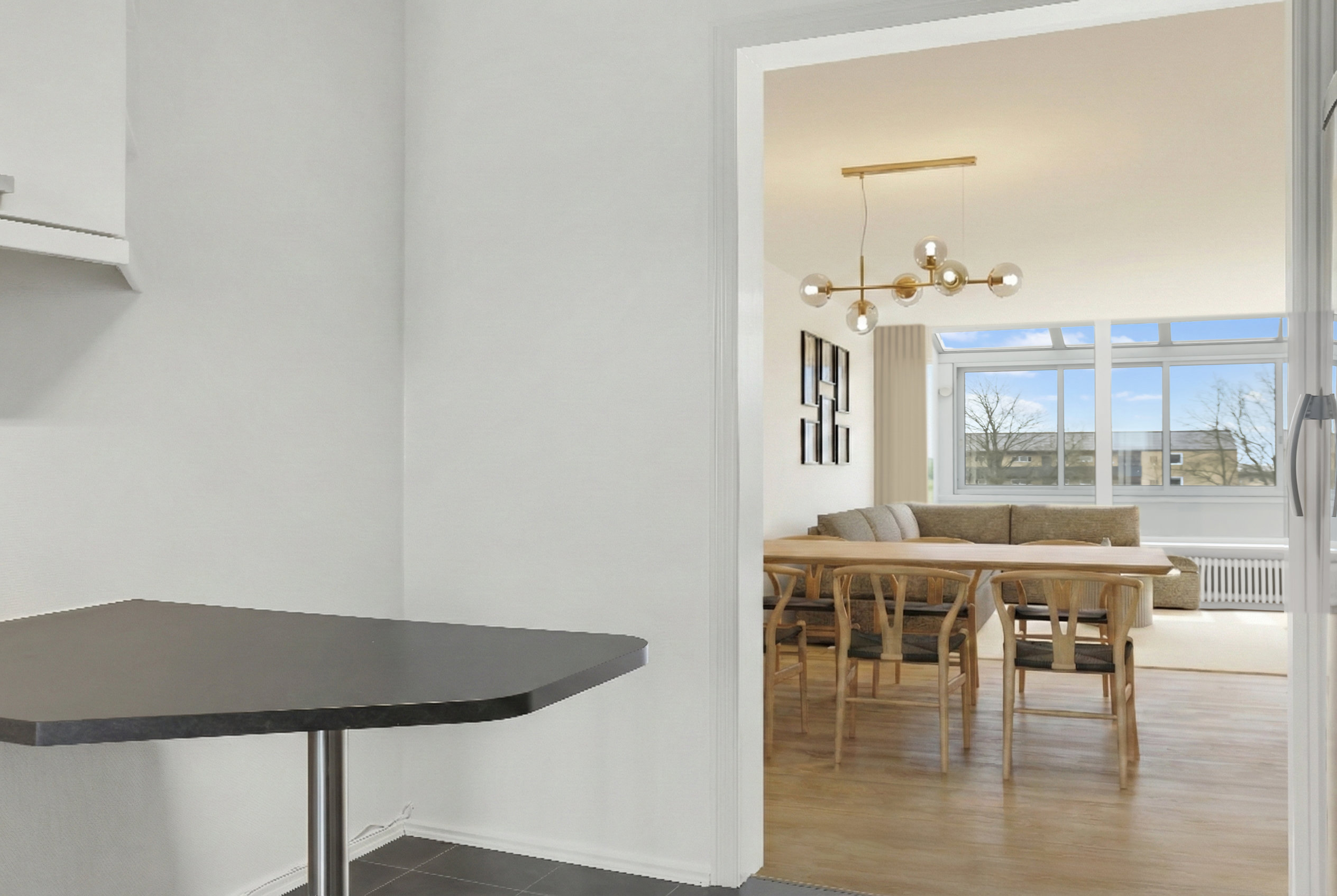 Fremhævet  billede i fuldskærmstilstand. Billede af Pebermyntevej 3, 2. th., 8800 Viborg