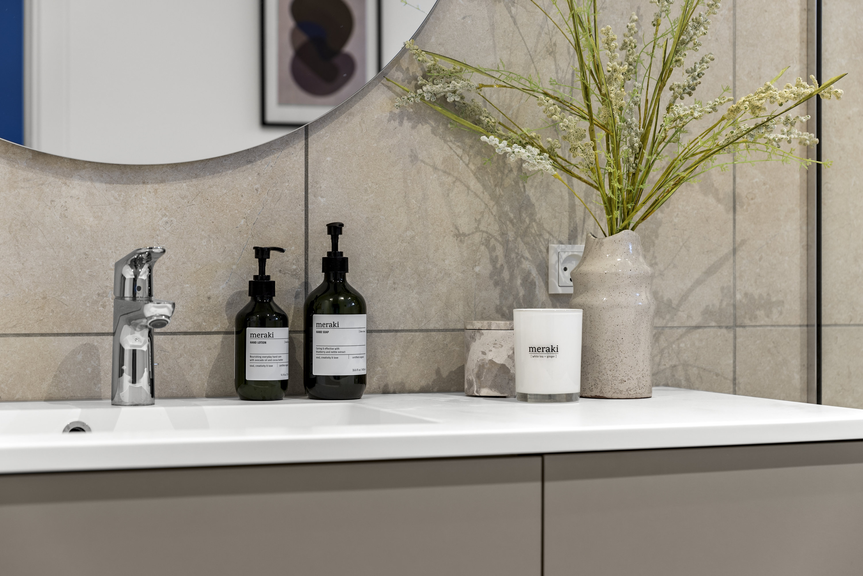 Fremhævet badeværelse billede i fuldskærmstilstand. Billede af Klintevænget 29, 4130 Viby Sjælland