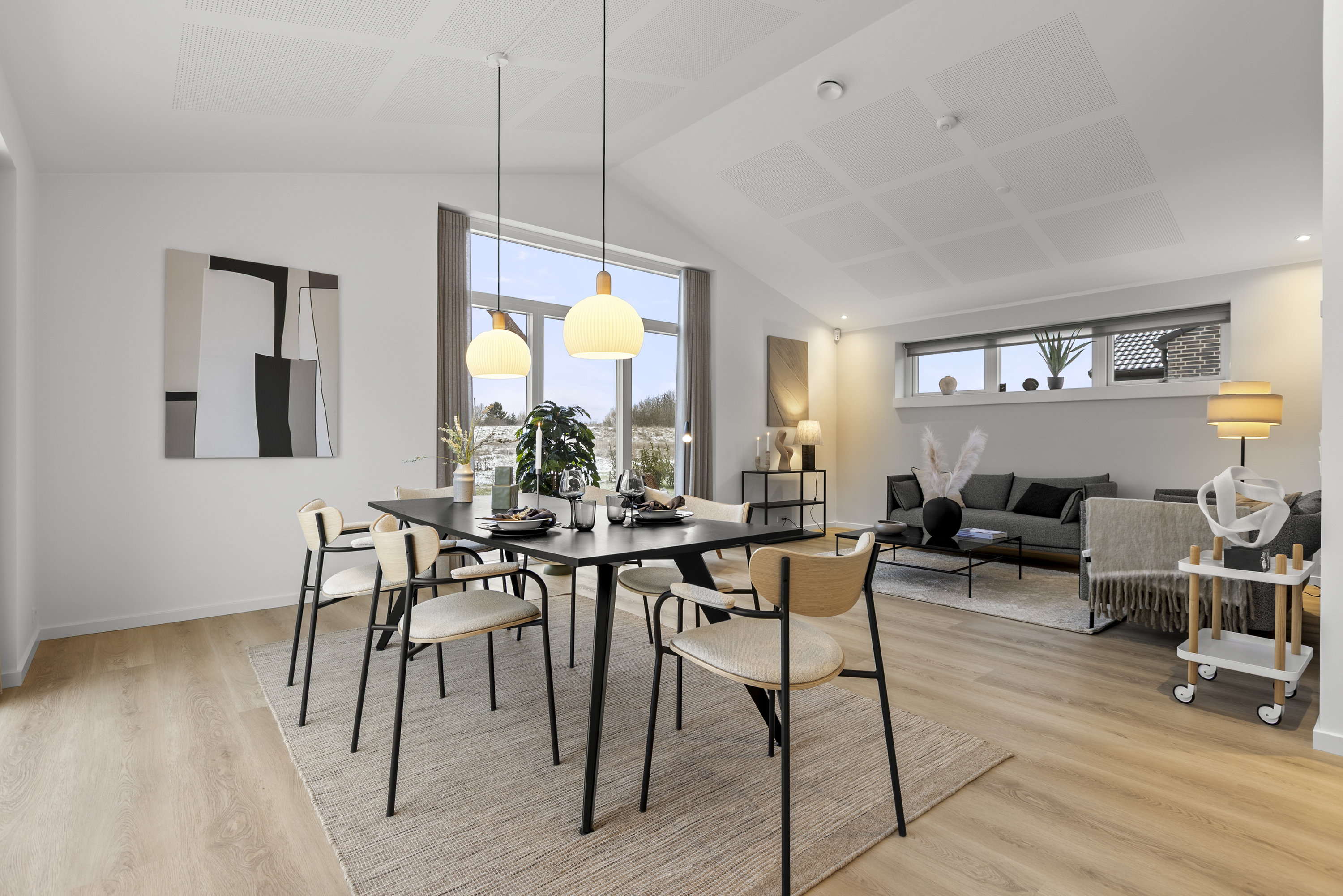 Fremhævet stue billede i fuldskærmstilstand. Billede af Klintevænget 29, 4130 Viby Sjælland