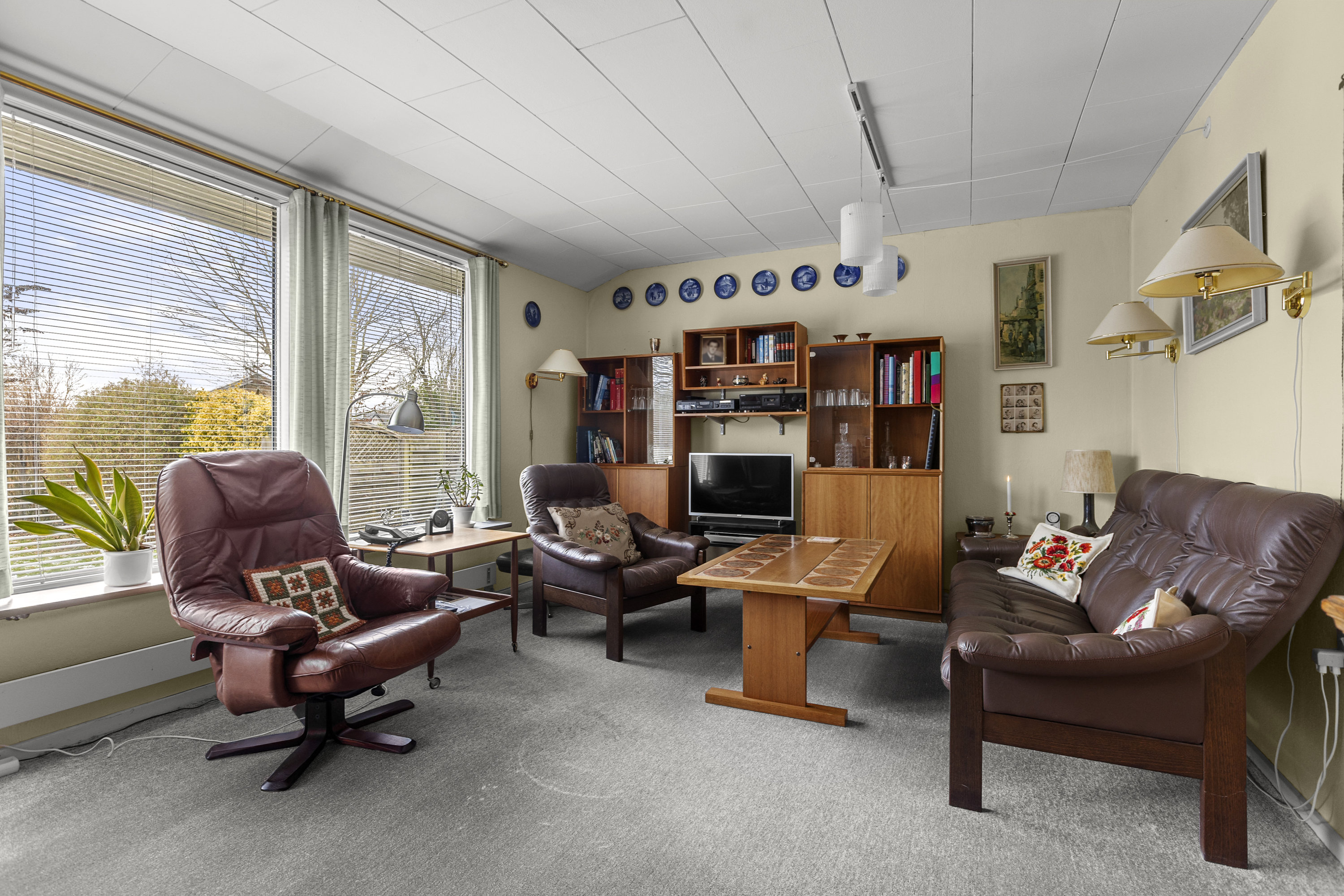 Fremhævet stue billede i fuldskærmstilstand. Billede af Tranevej 2, Gershøj, 4070 Kirke Hyllinge